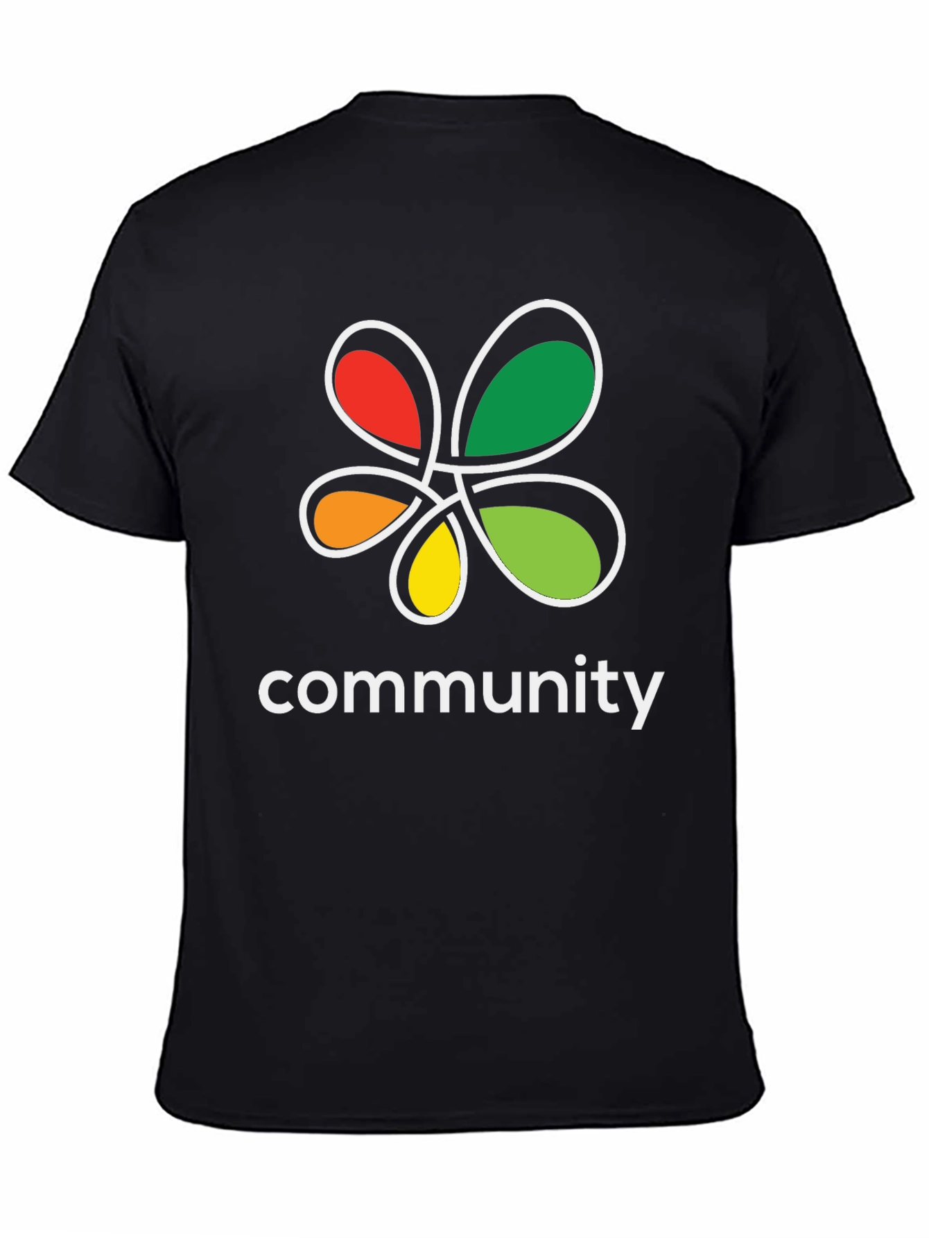 Community Graphic T-Shirt - Black