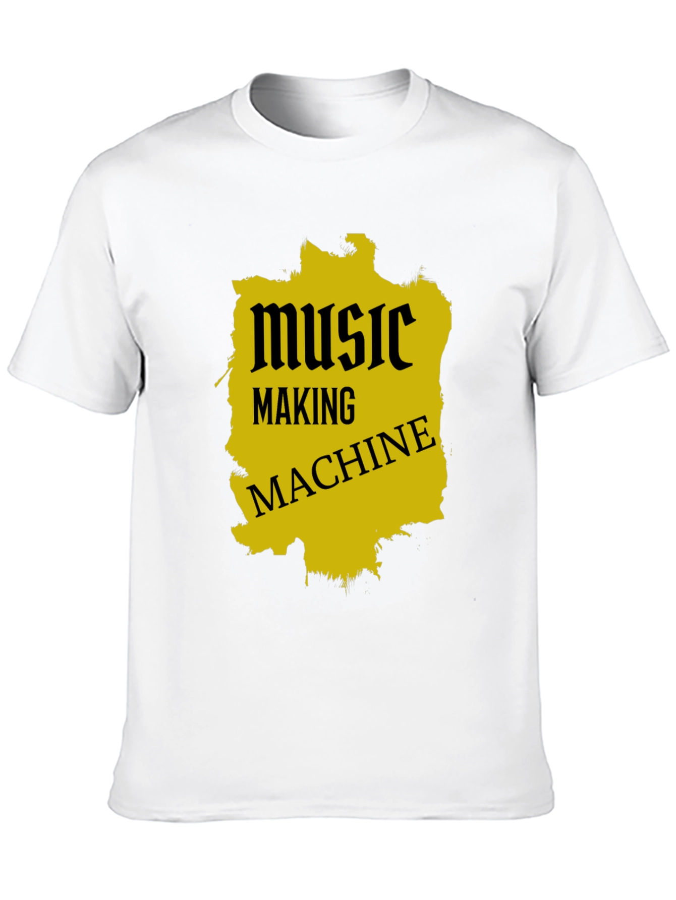 Music Making Machine Black Graphic Tee