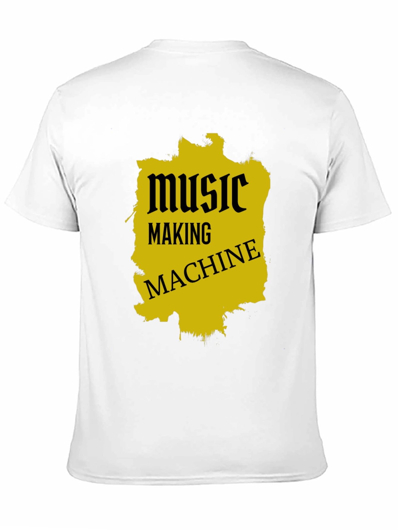 Music Making Machine Black Graphic Tee