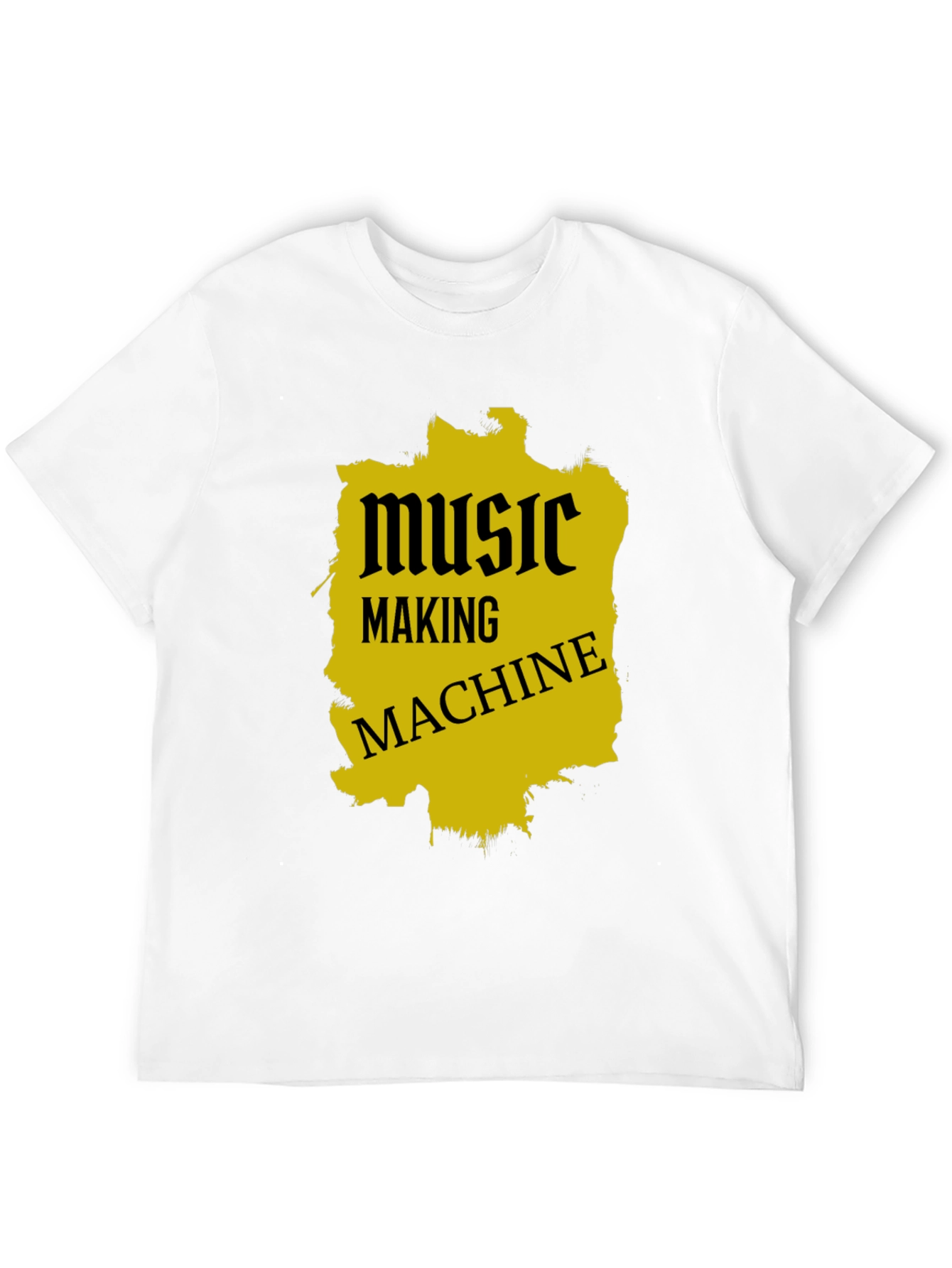 Music Making Machine Black Graphic Tee