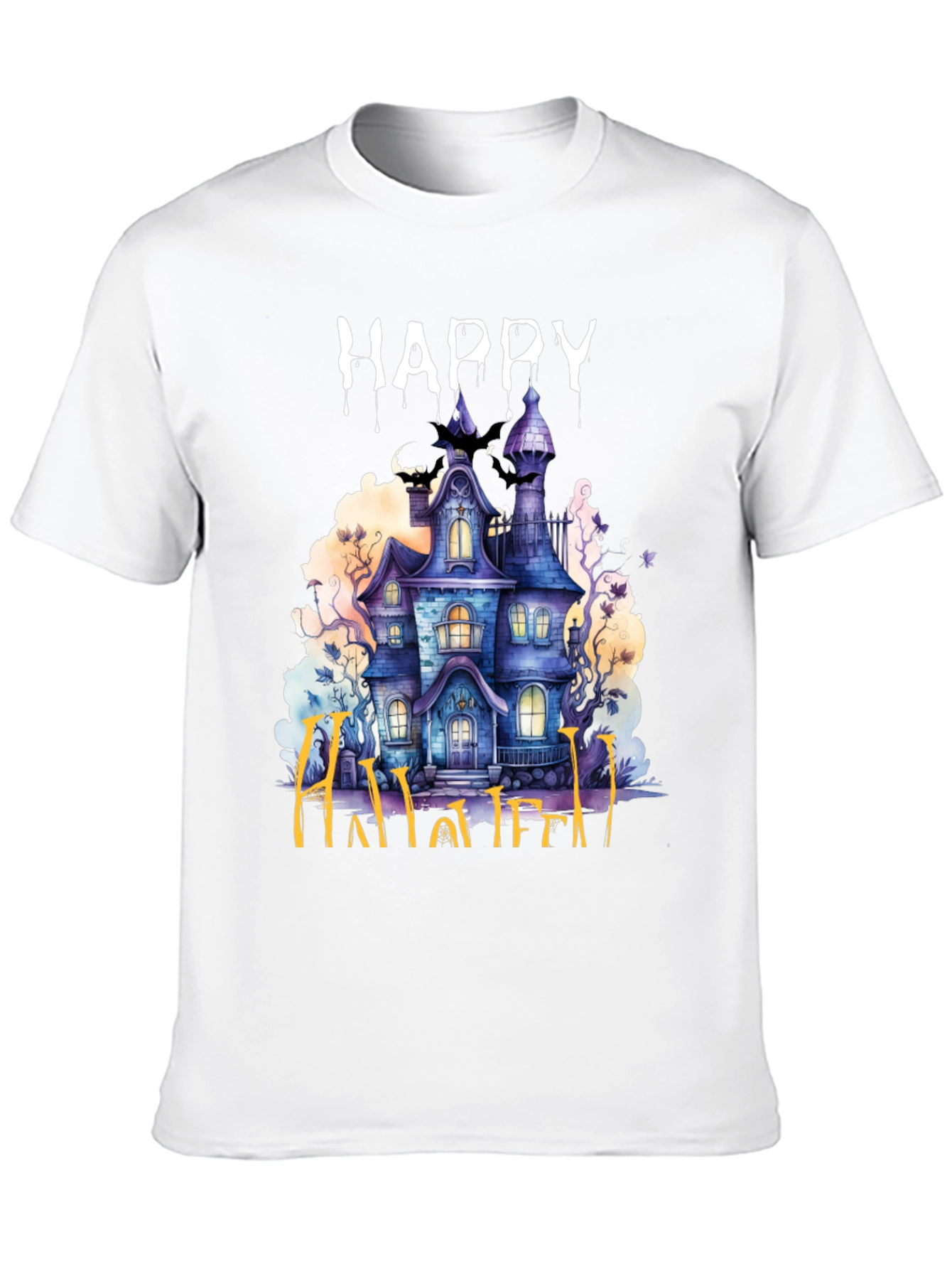 Happy Halloween Haunted House T-Shirt