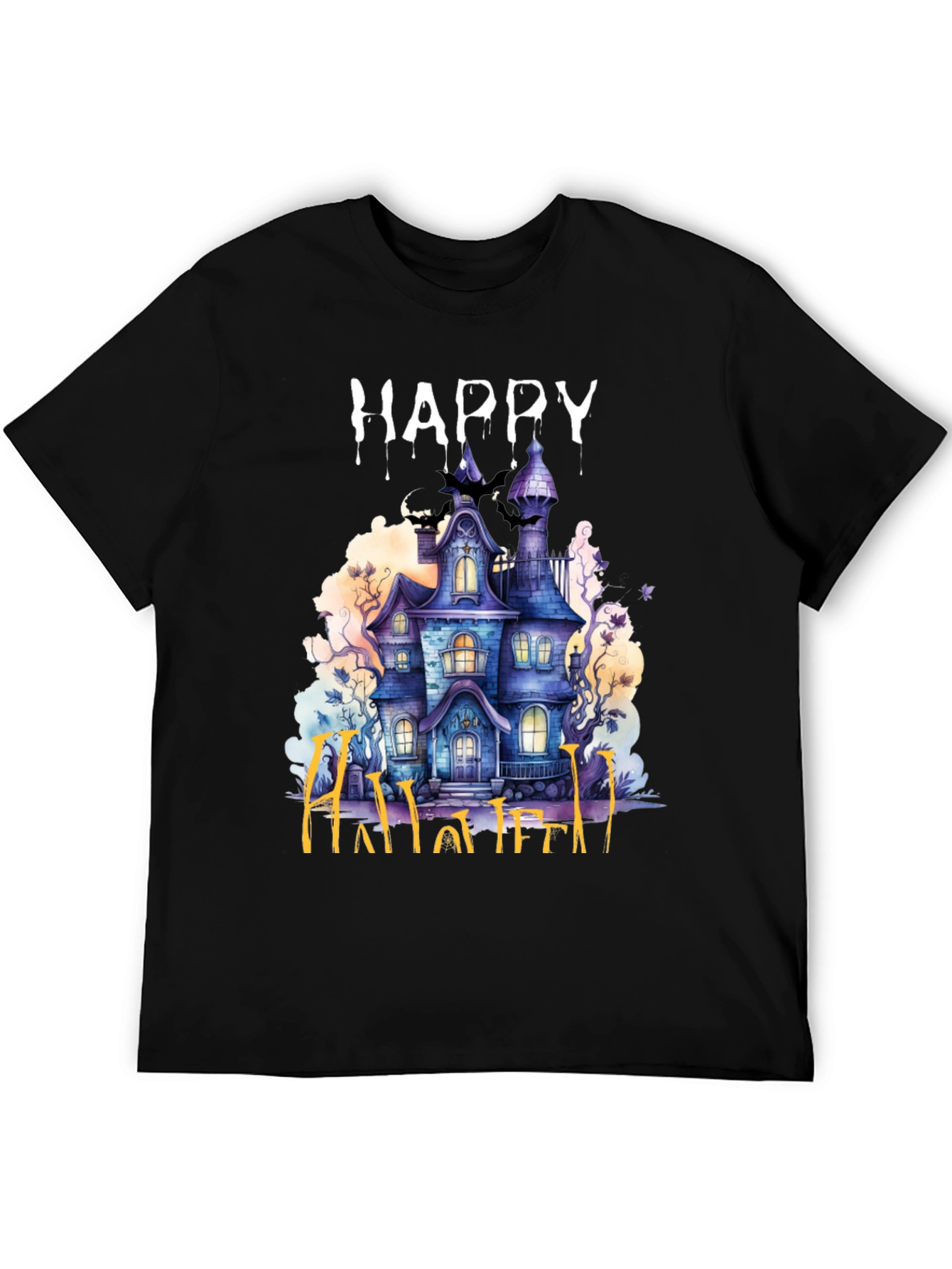 Happy Halloween Haunted House T-Shirt