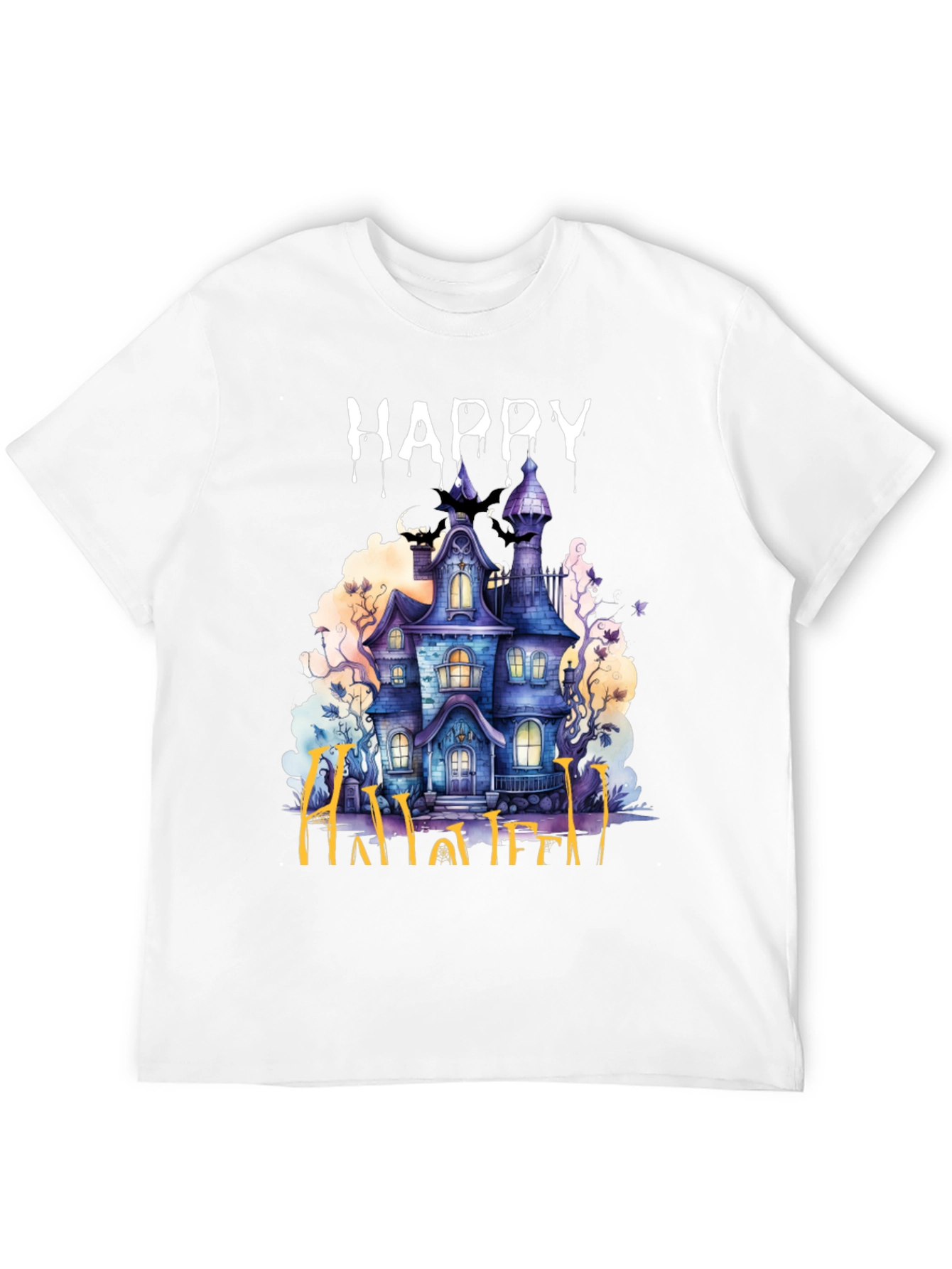 Happy Halloween Haunted House T-Shirt