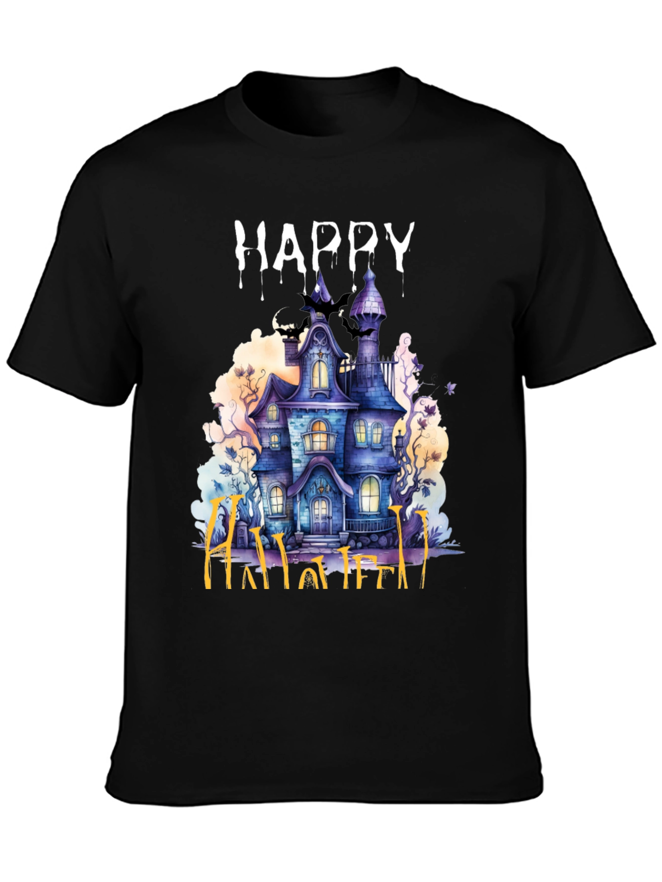 Happy Halloween Haunted House T-Shirt