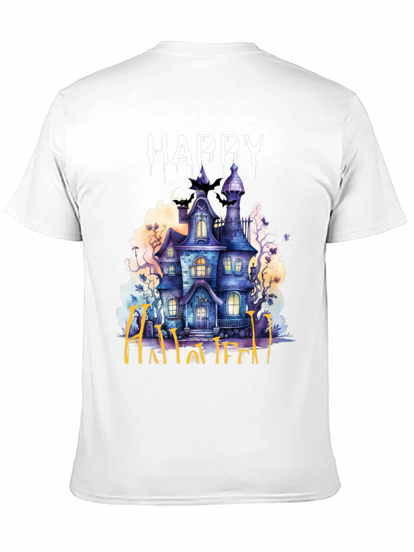 Happy Halloween Haunted House T-Shirt