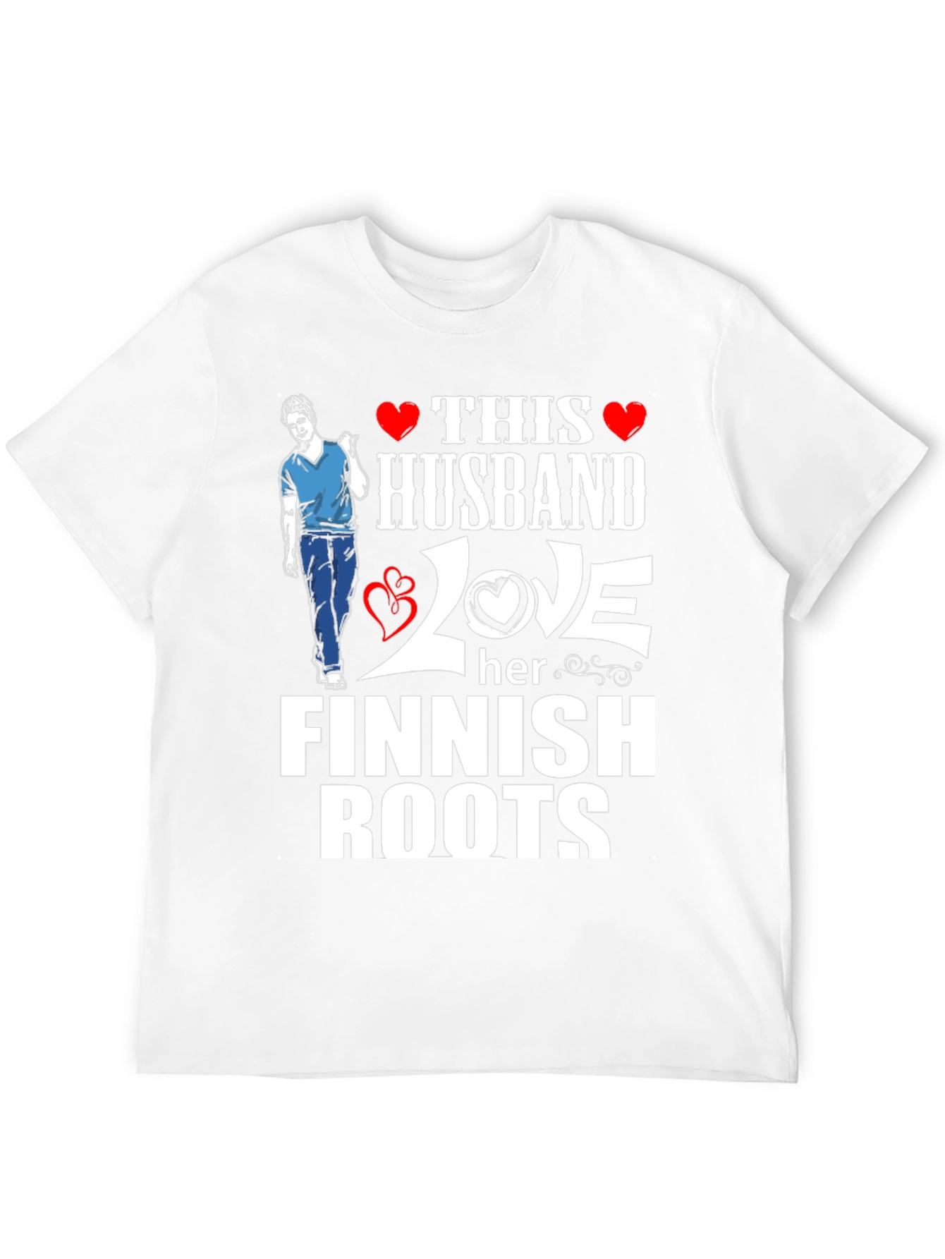 Husband Finnish Roots Graphic Tee