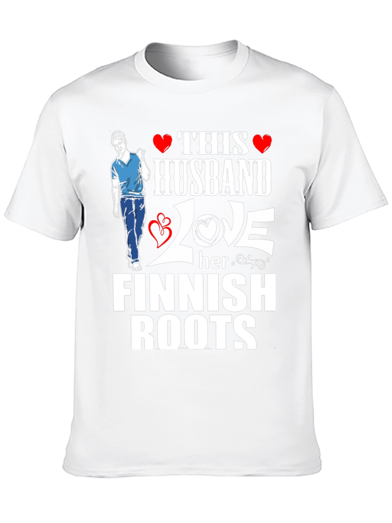 Husband Finnish Roots Graphic Tee