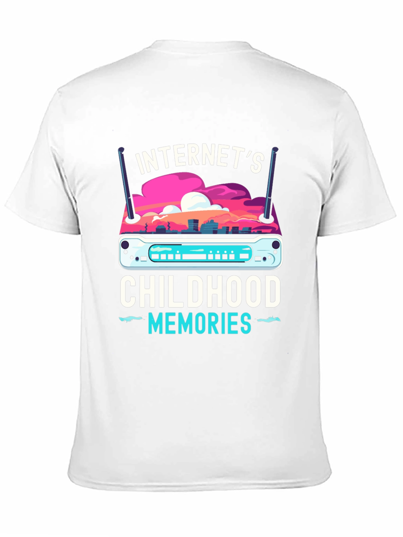 Internets Childhood Memories Router T-Shirt