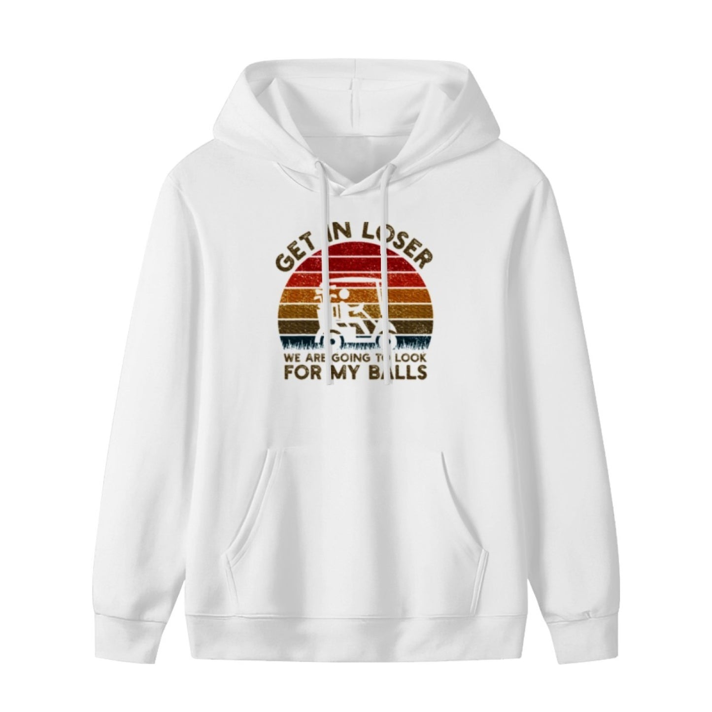 New Stylish Unisex Black Hoodie - Vintage Good Vibes Only Graphic Print - Soft Pullover - American Direct Shipping