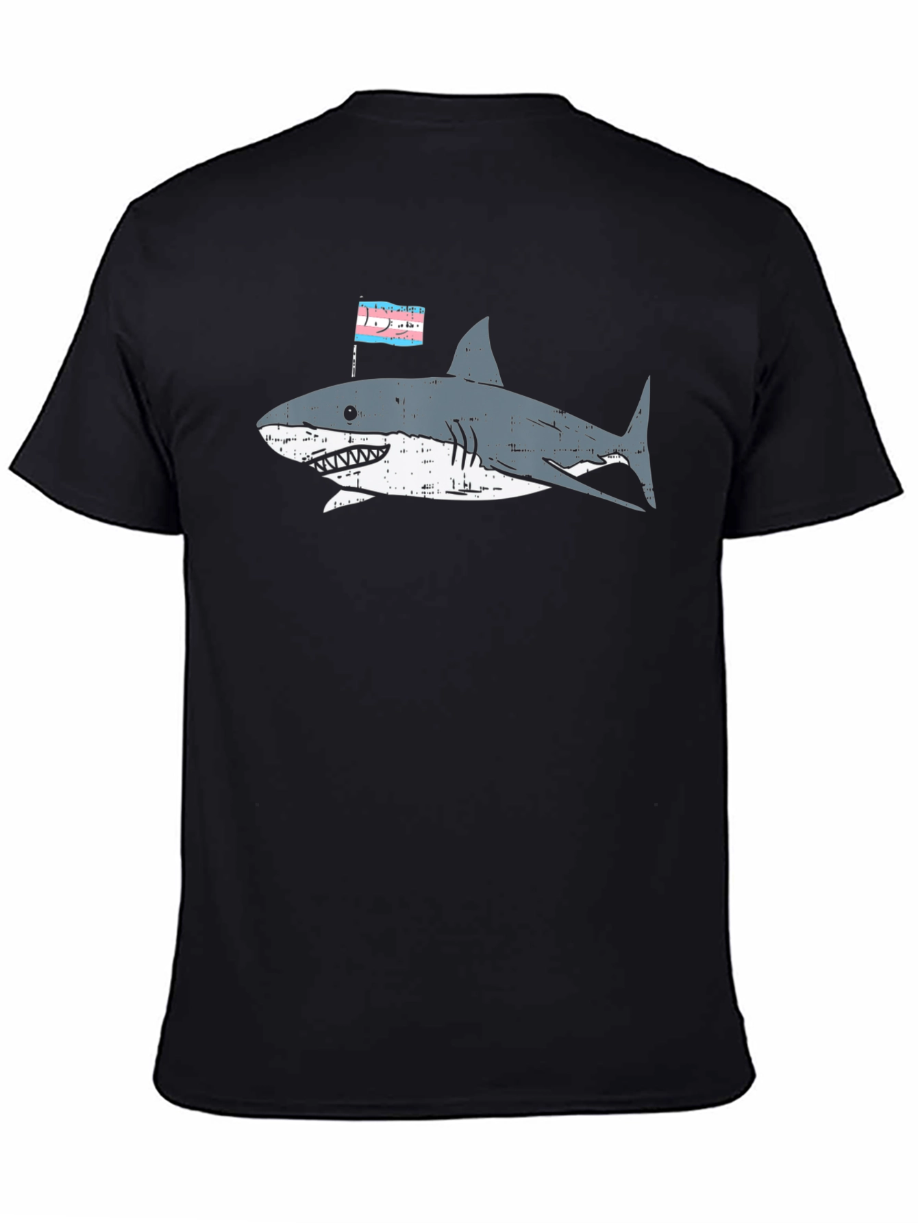Transgender Shark T-Shirt - Prideful Ocean Lover
