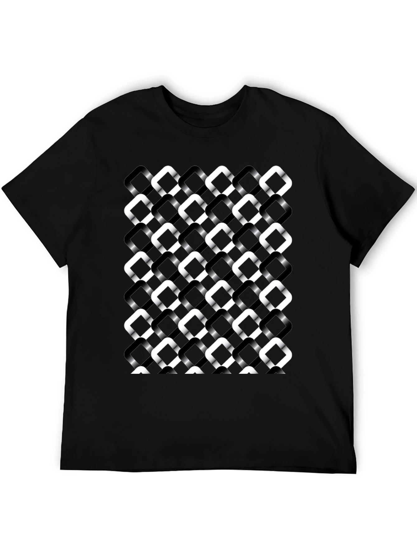 Abstract Geometric Pattern T-Shirt