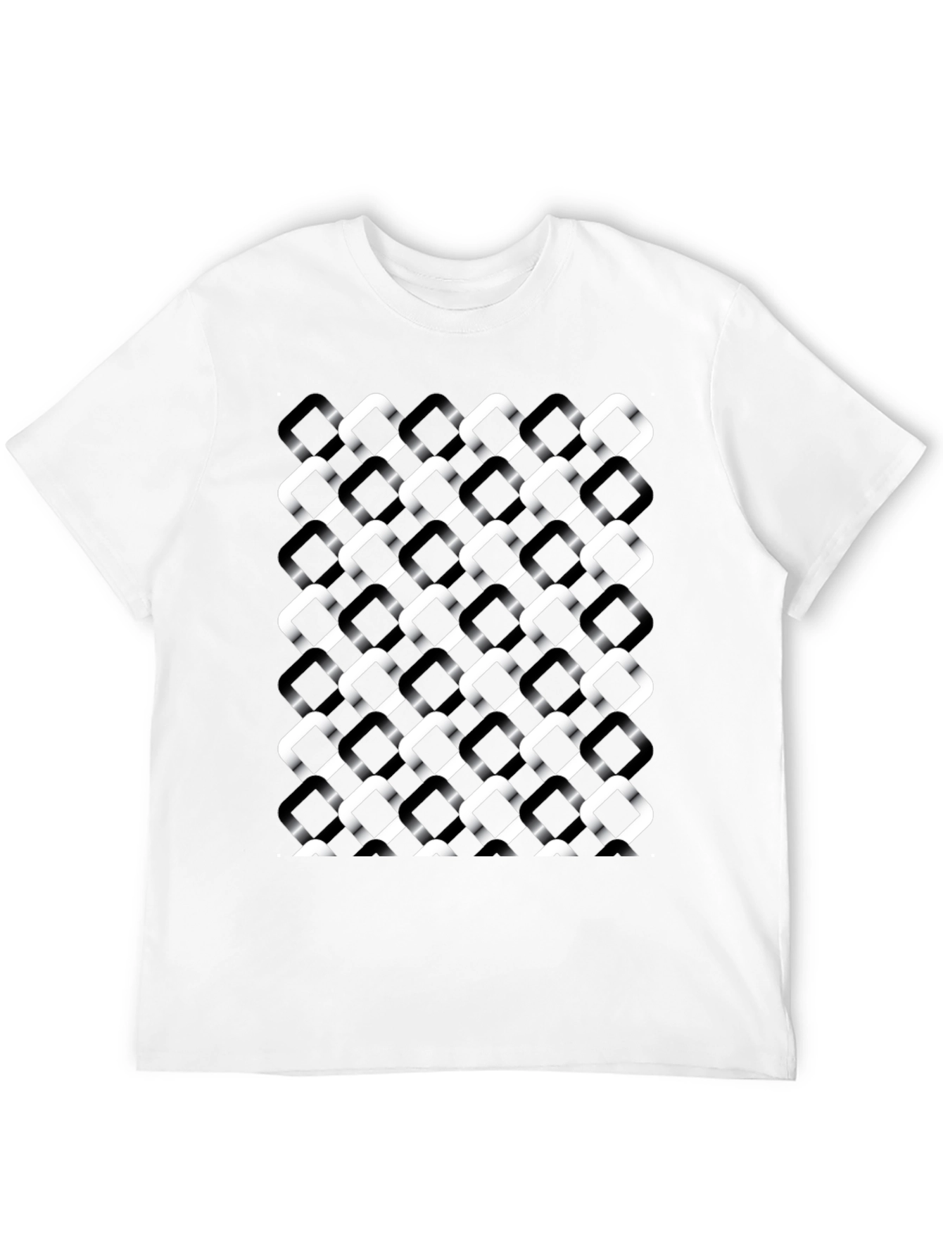 Abstract Geometric Pattern T-Shirt