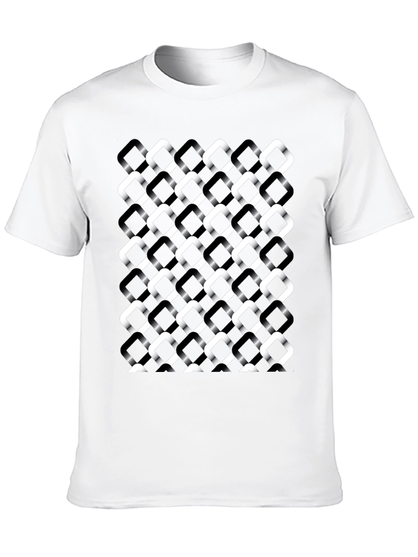 Abstract Geometric Pattern T-Shirt