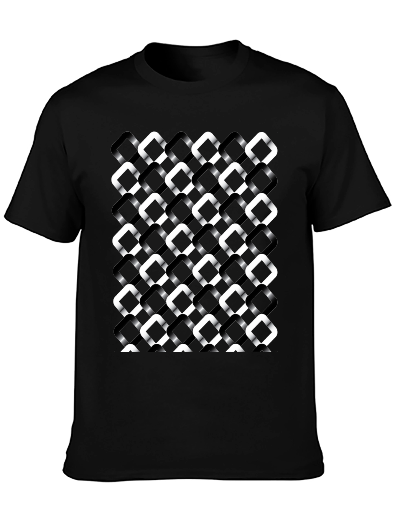 Abstract Geometric Pattern T-Shirt