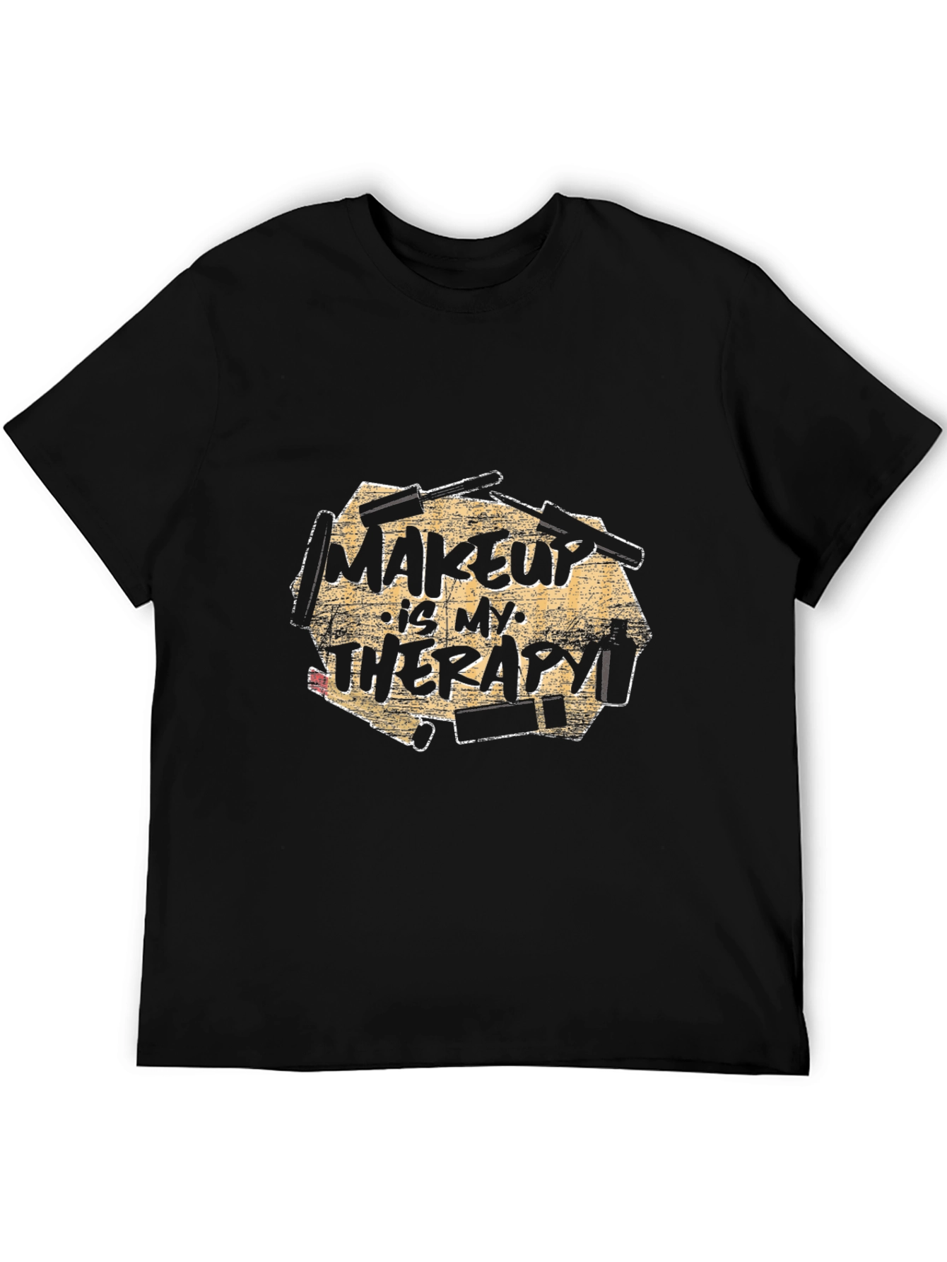 Makeup Therapy Black T-Shirt