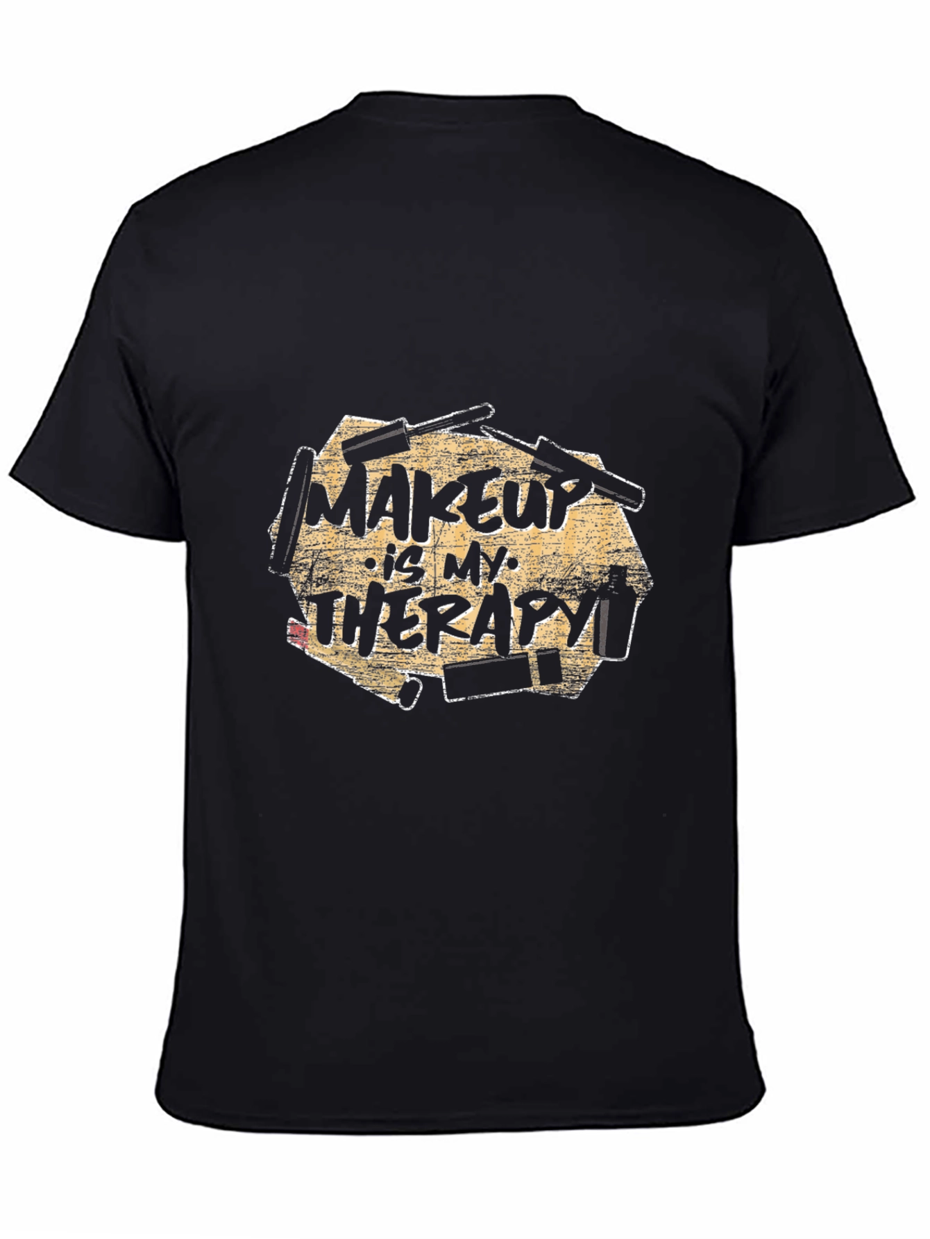 Makeup Therapy Black T-Shirt