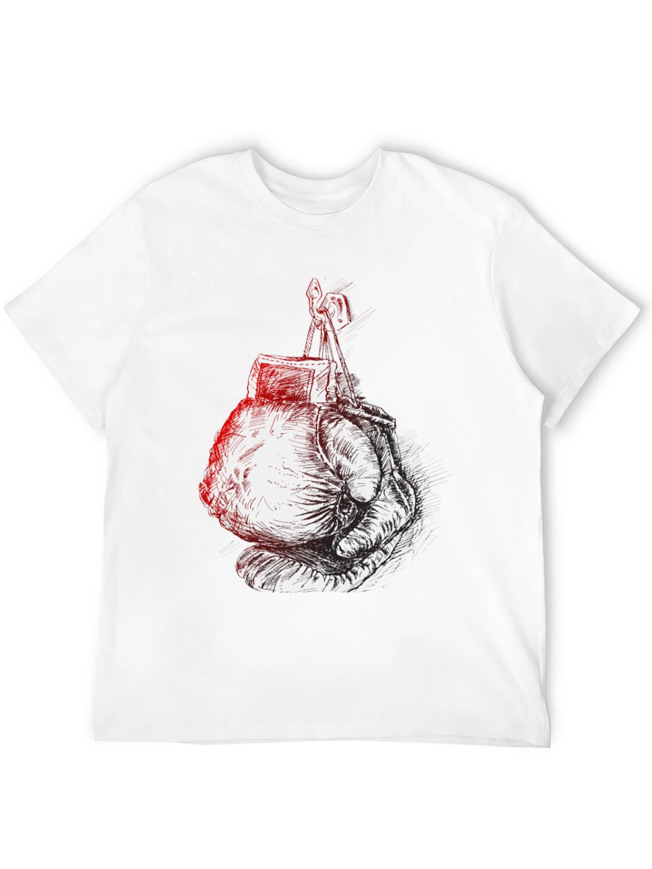 Boxing Glove Graphic Tee - Black