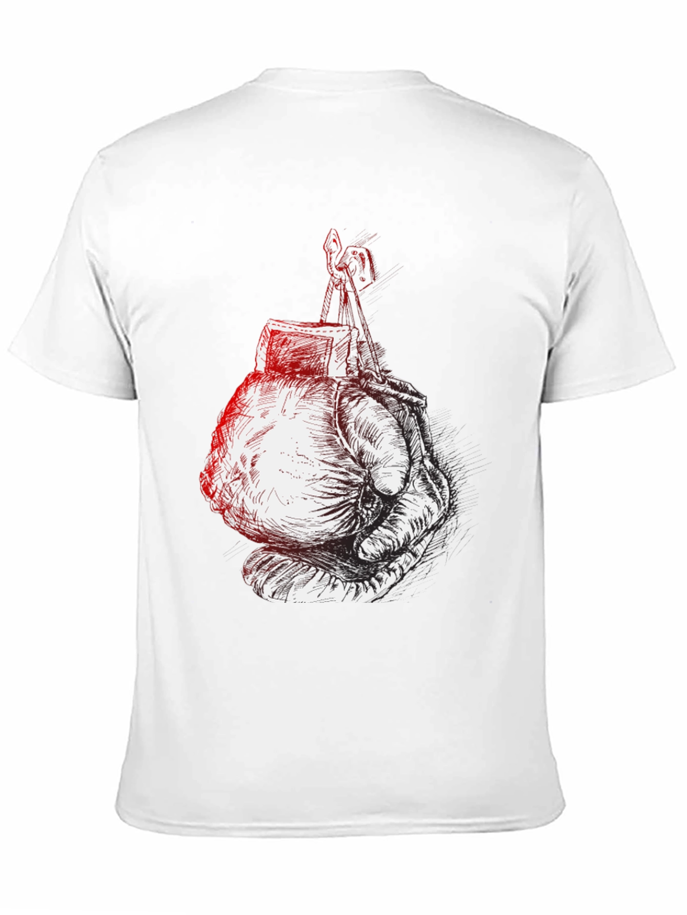 Boxing Glove Graphic Tee - Black