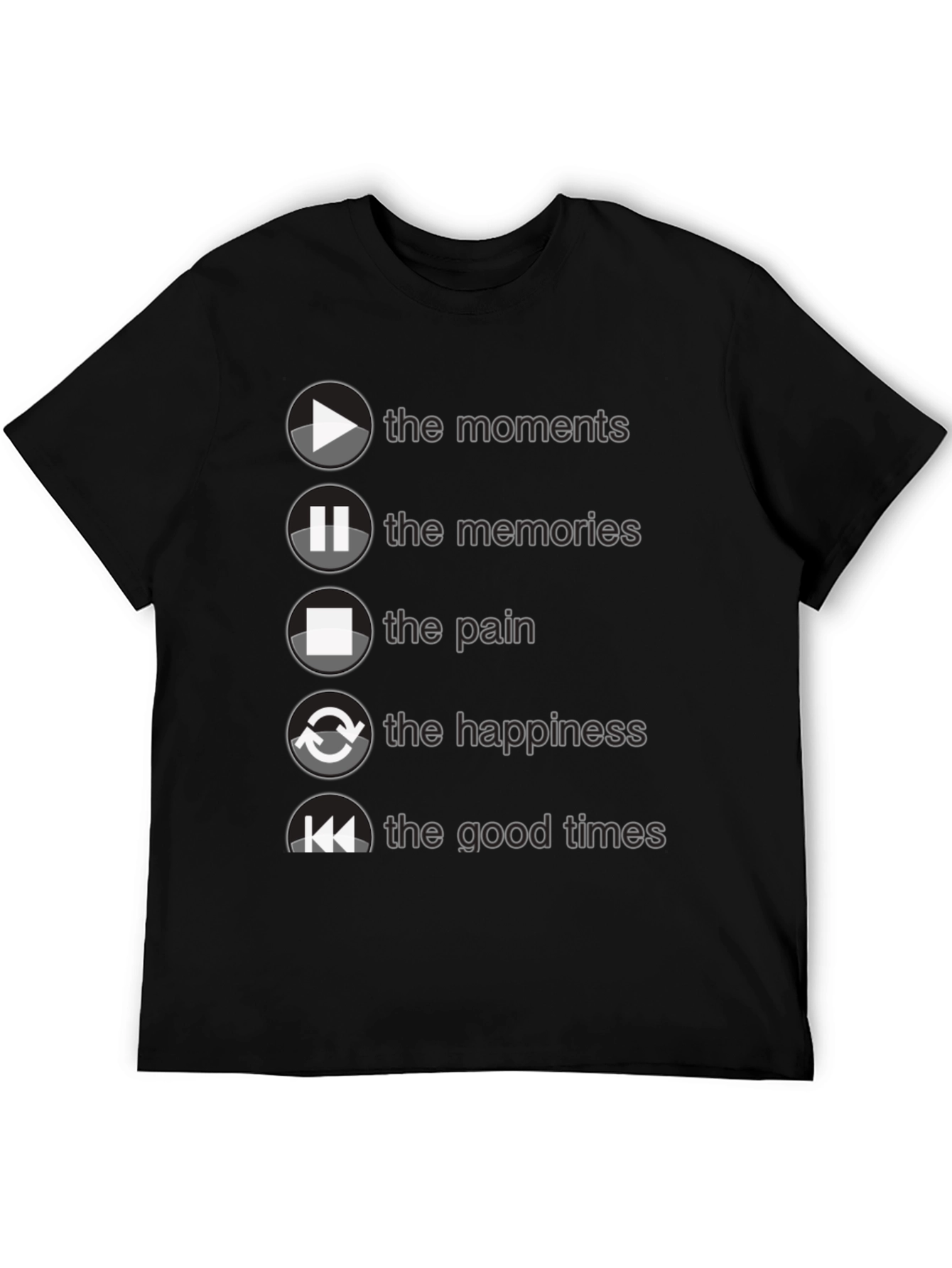 Moments Memories Pain Happiness T-Shirt