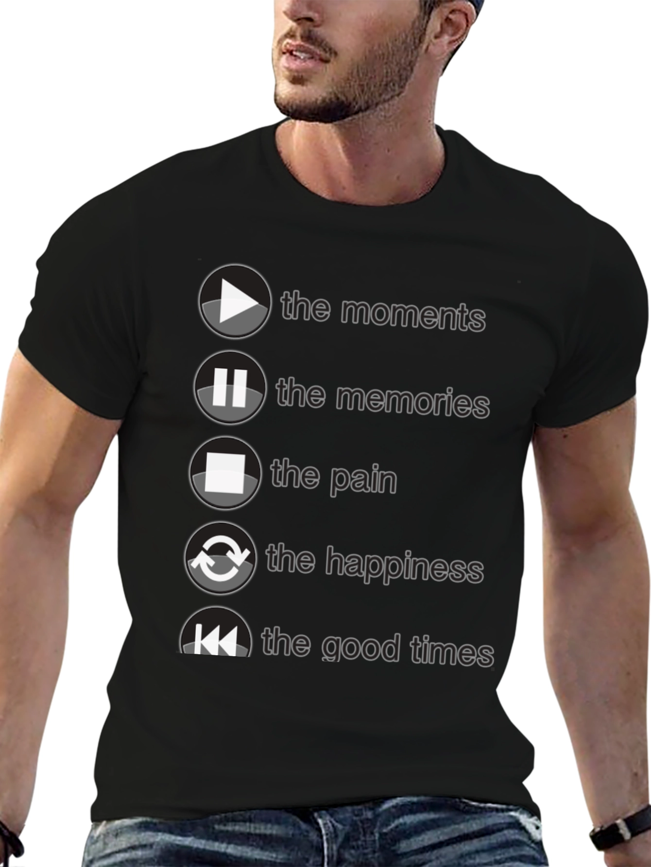 Moments Memories Pain Happiness T-Shirt