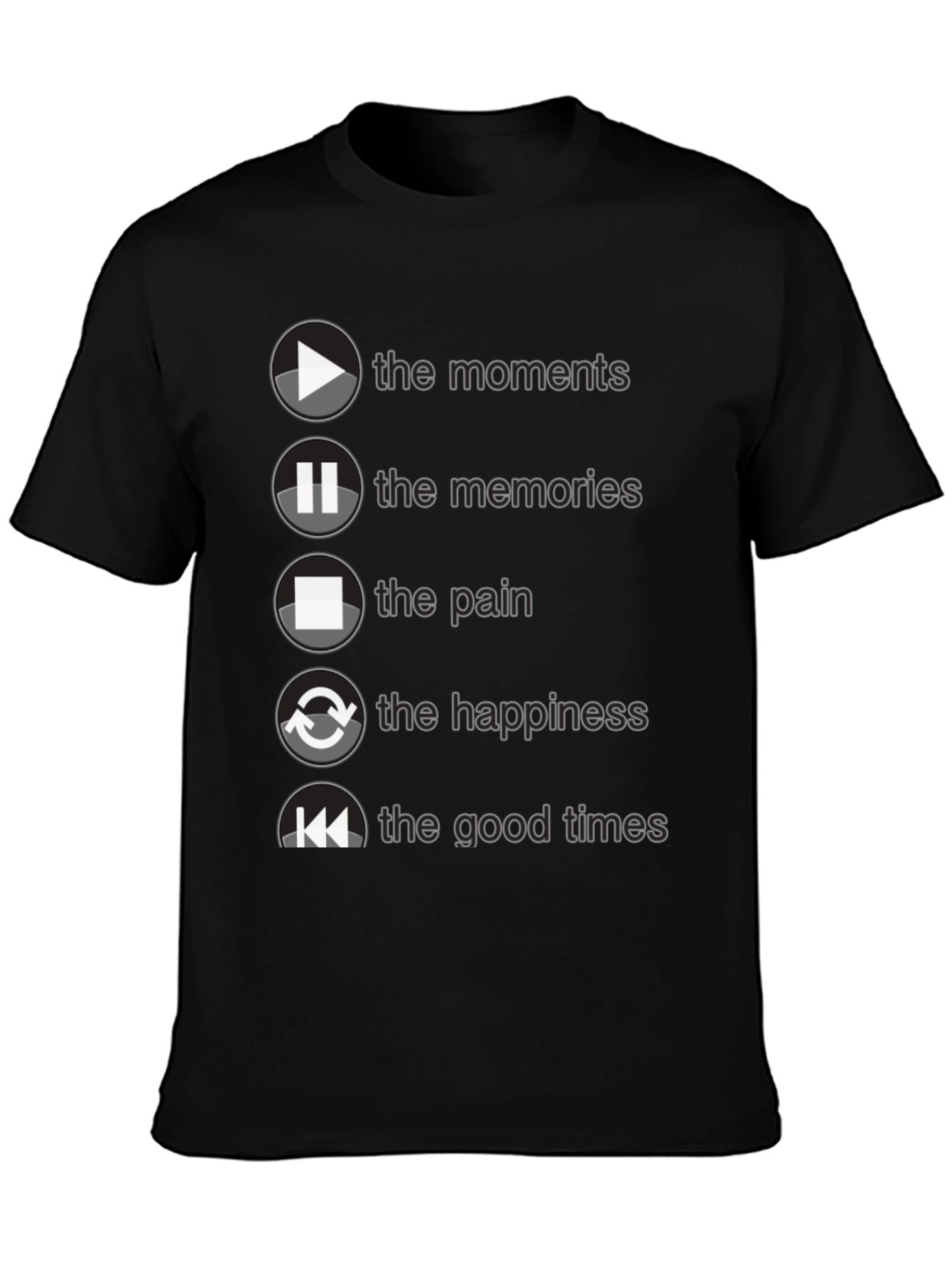 Moments Memories Pain Happiness T-Shirt