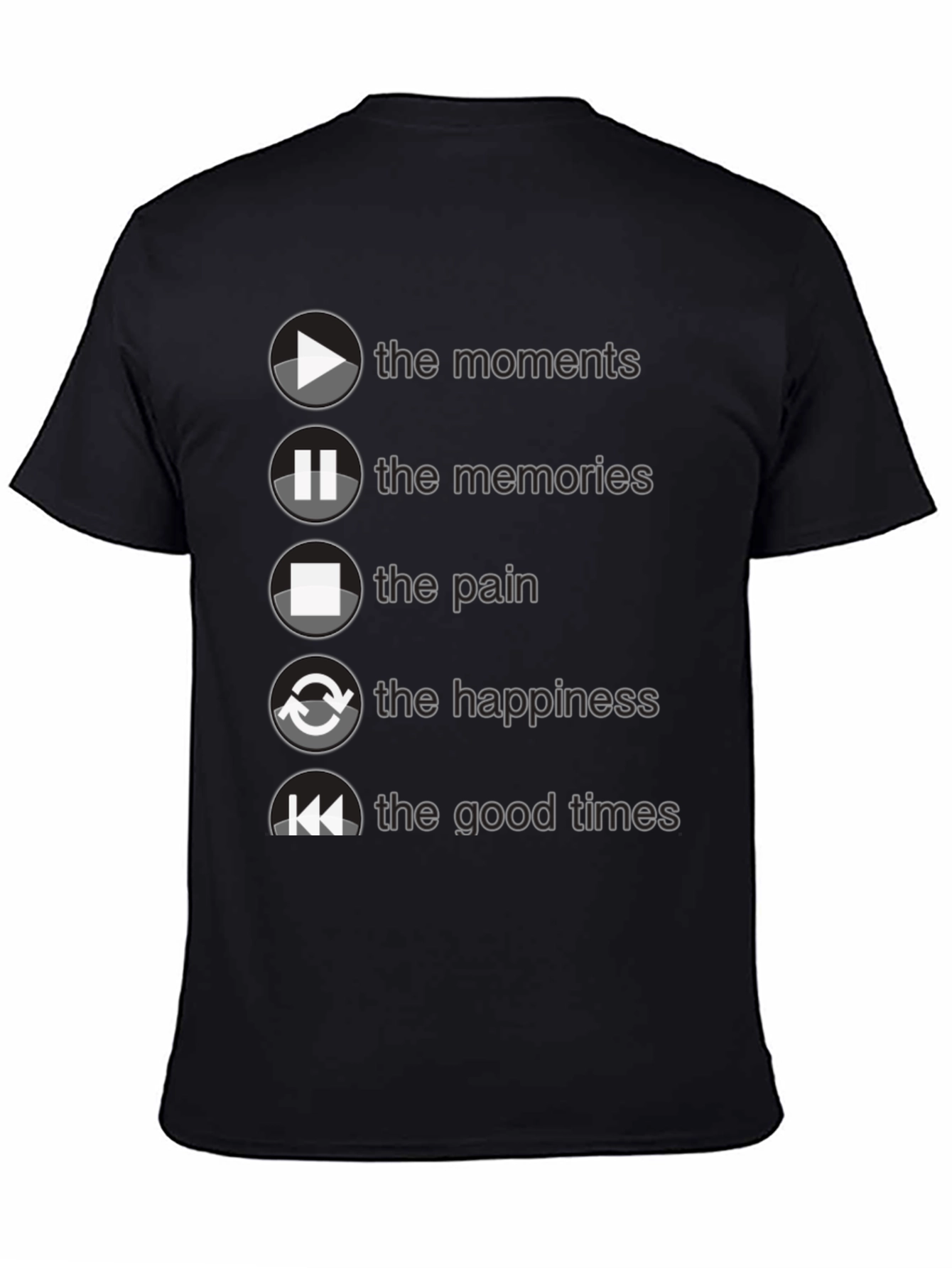 Moments Memories Pain Happiness T-Shirt