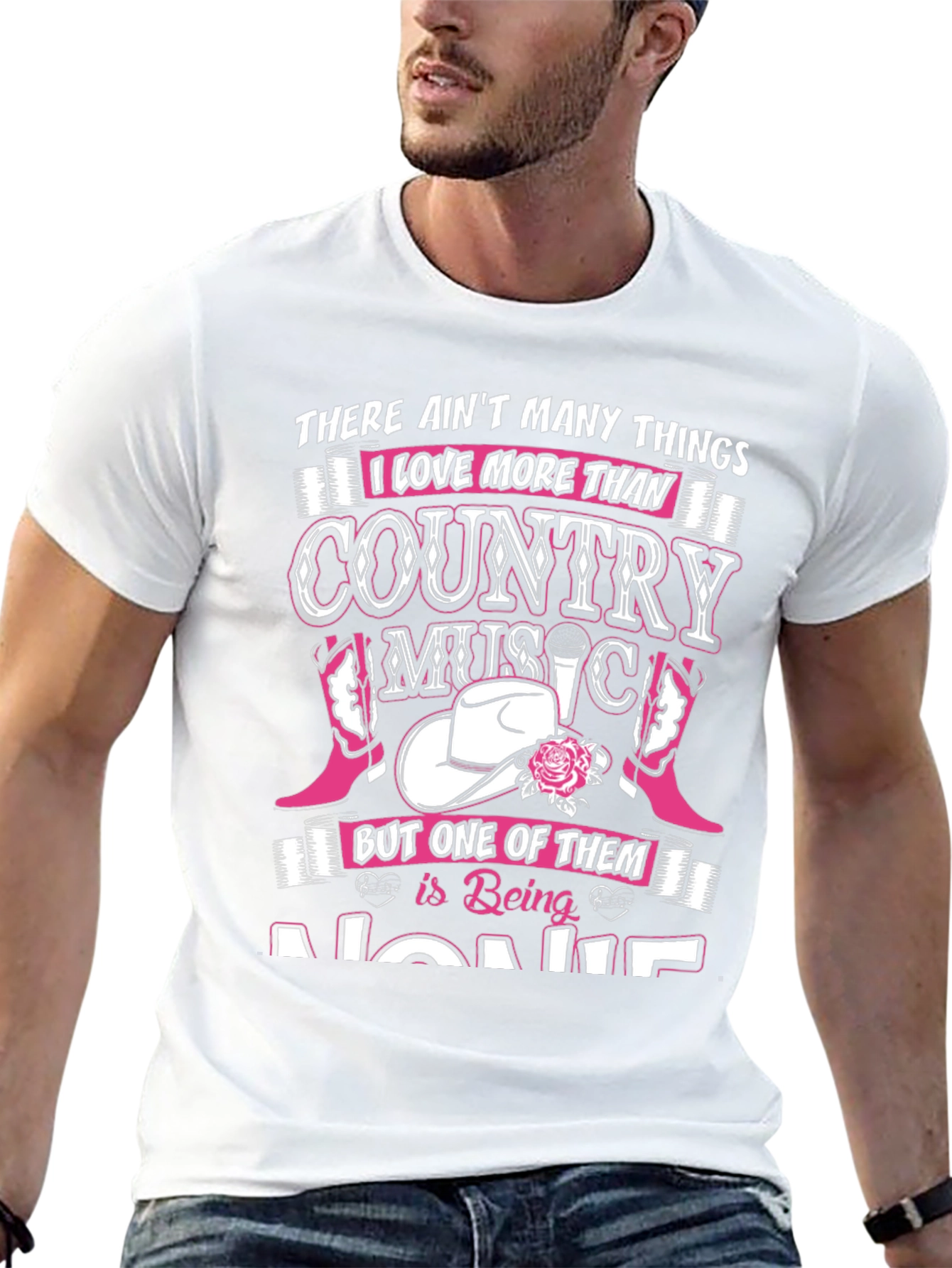 Country Music Loving Mom Graphic T-Shirt