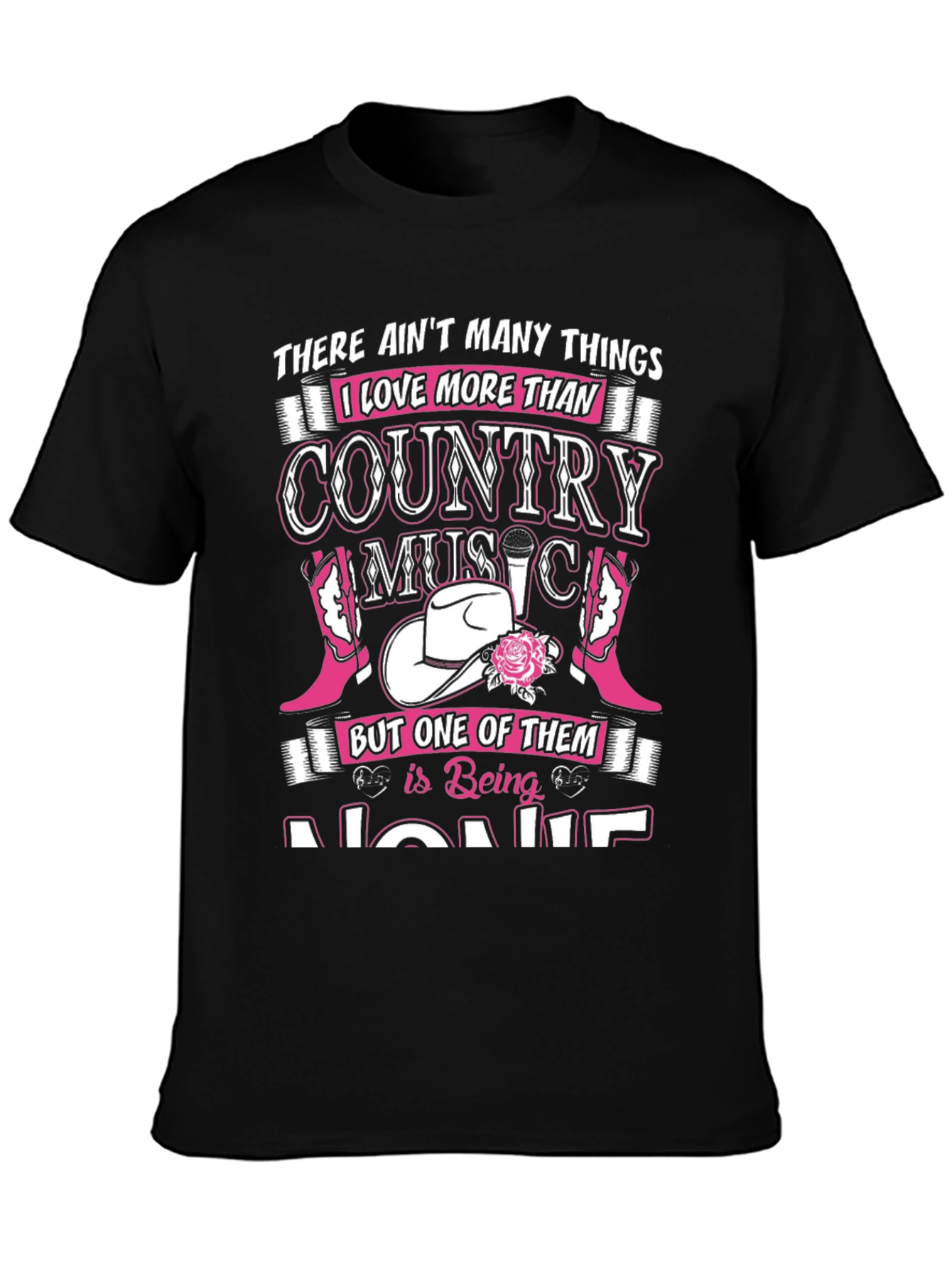 Country Music Loving Mom Graphic T-Shirt