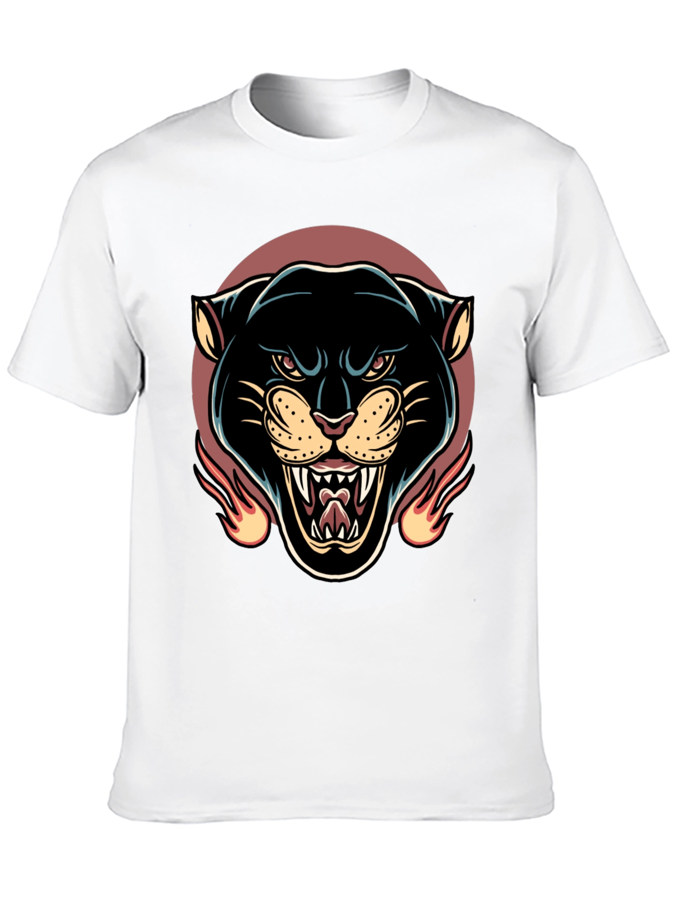 Black Panther Graphic Tee - Mens Fashion