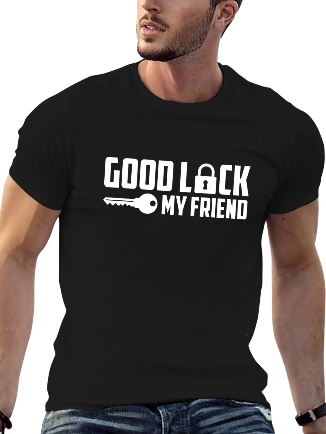 Good Luck My Friend Graphic T-Shirt