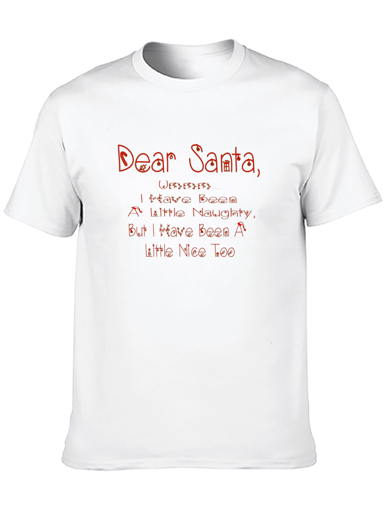 Dear Santa Naughty & Nice T-Shirt