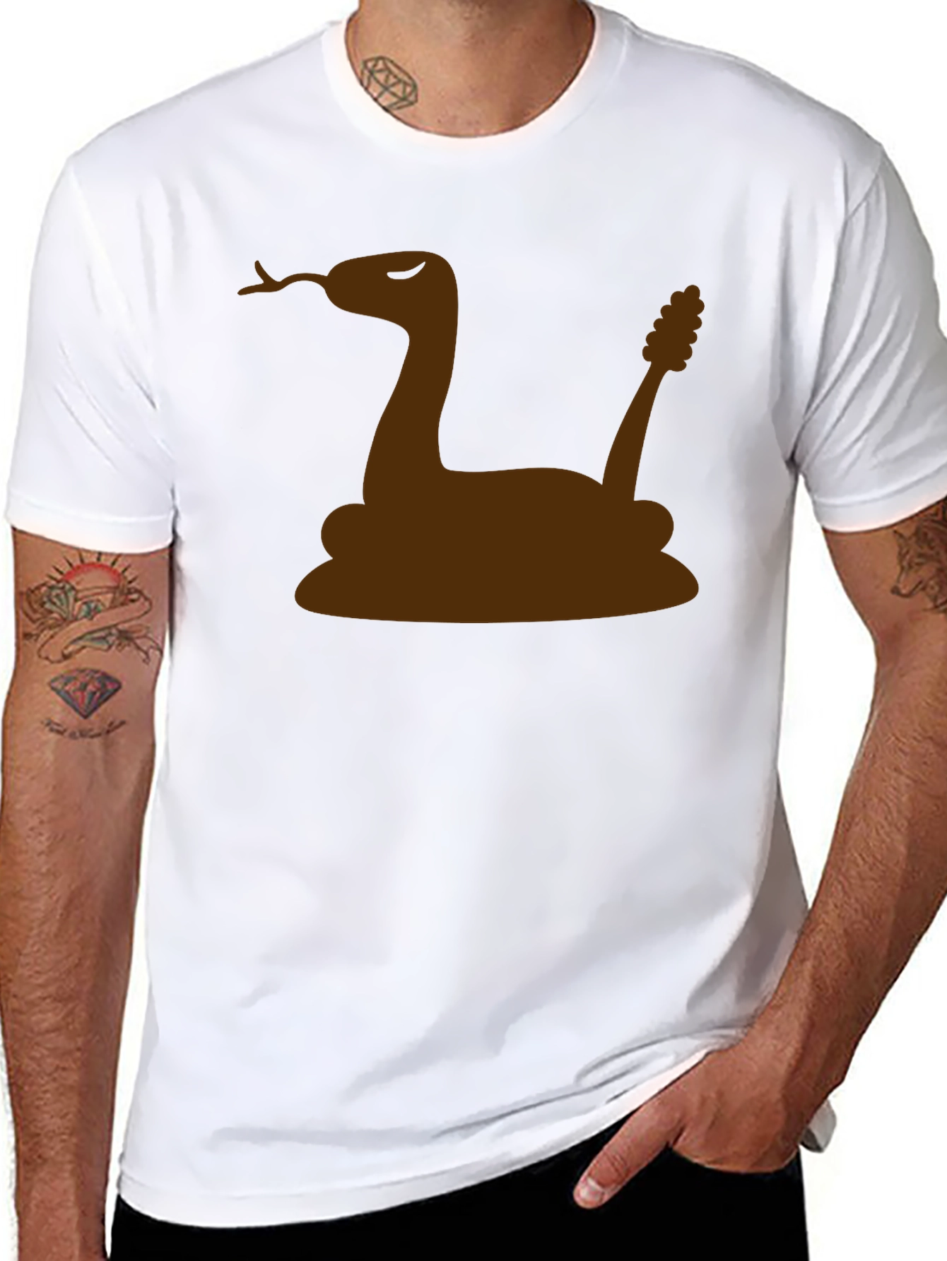 Snake Guitar Funny T-Shirt