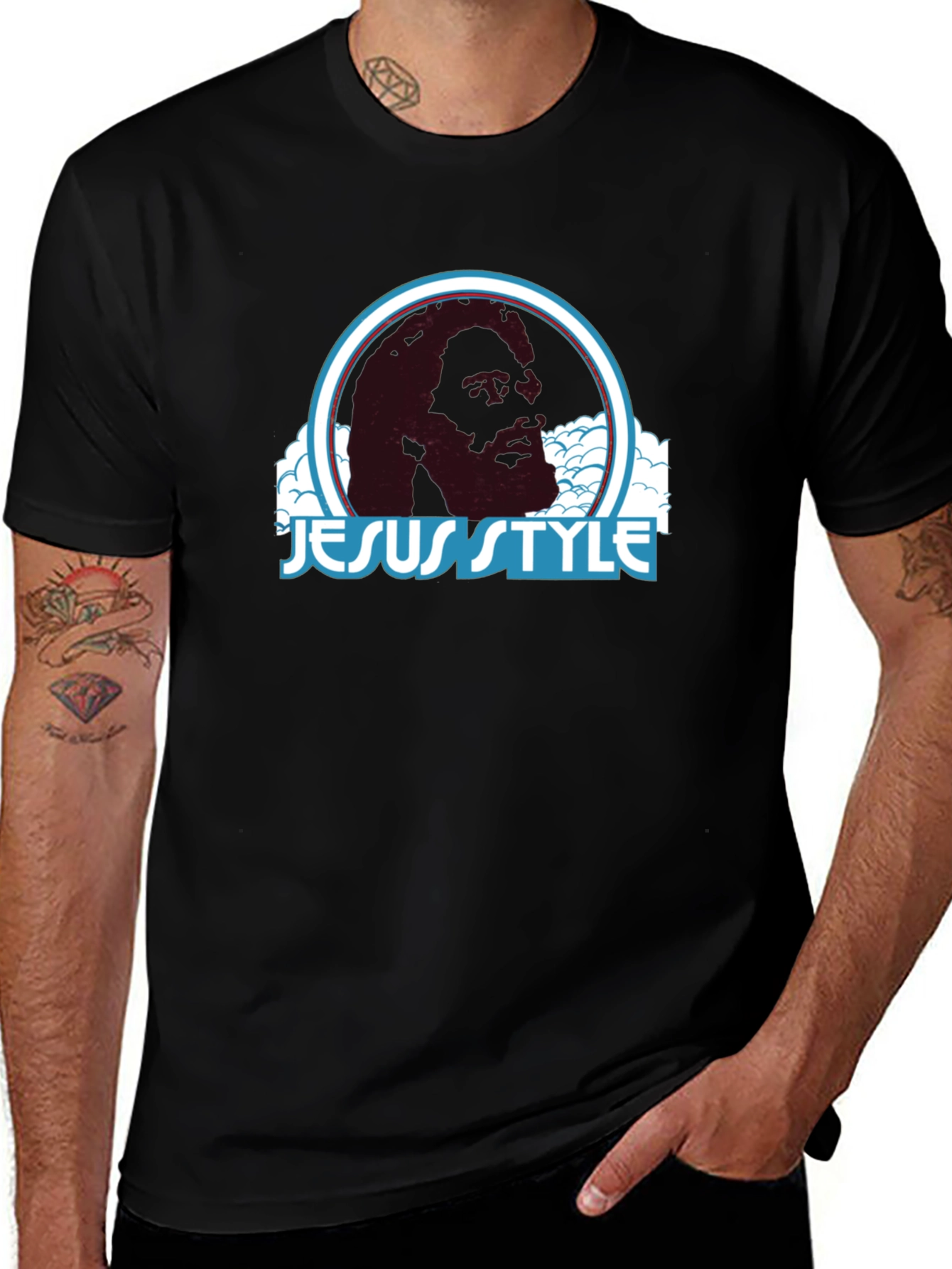 Jesus Style Black T-Shirt