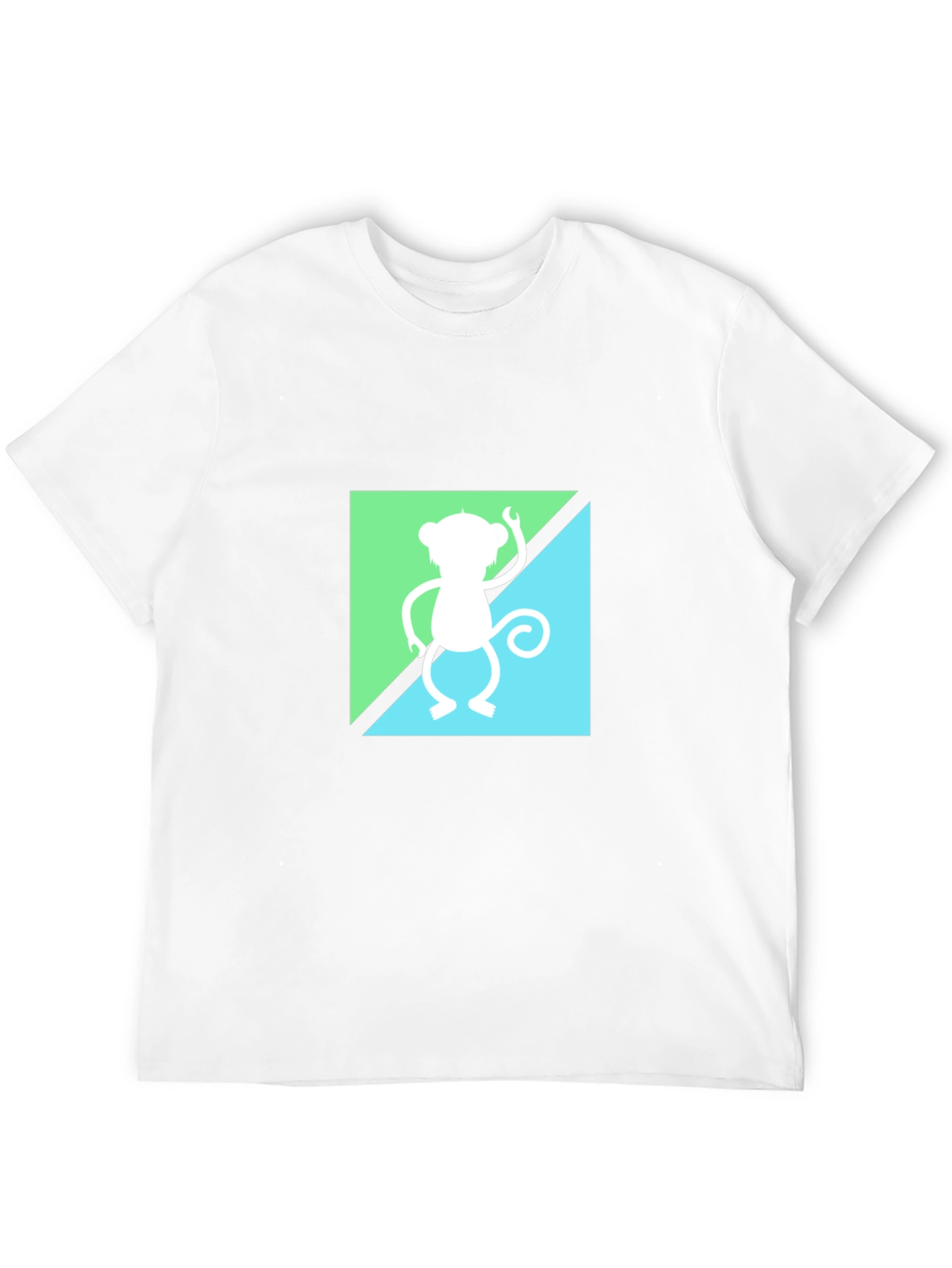 Monkey Graphic Black Tee