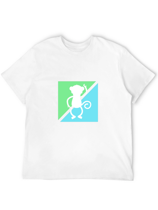Monkey Graphic Black Tee