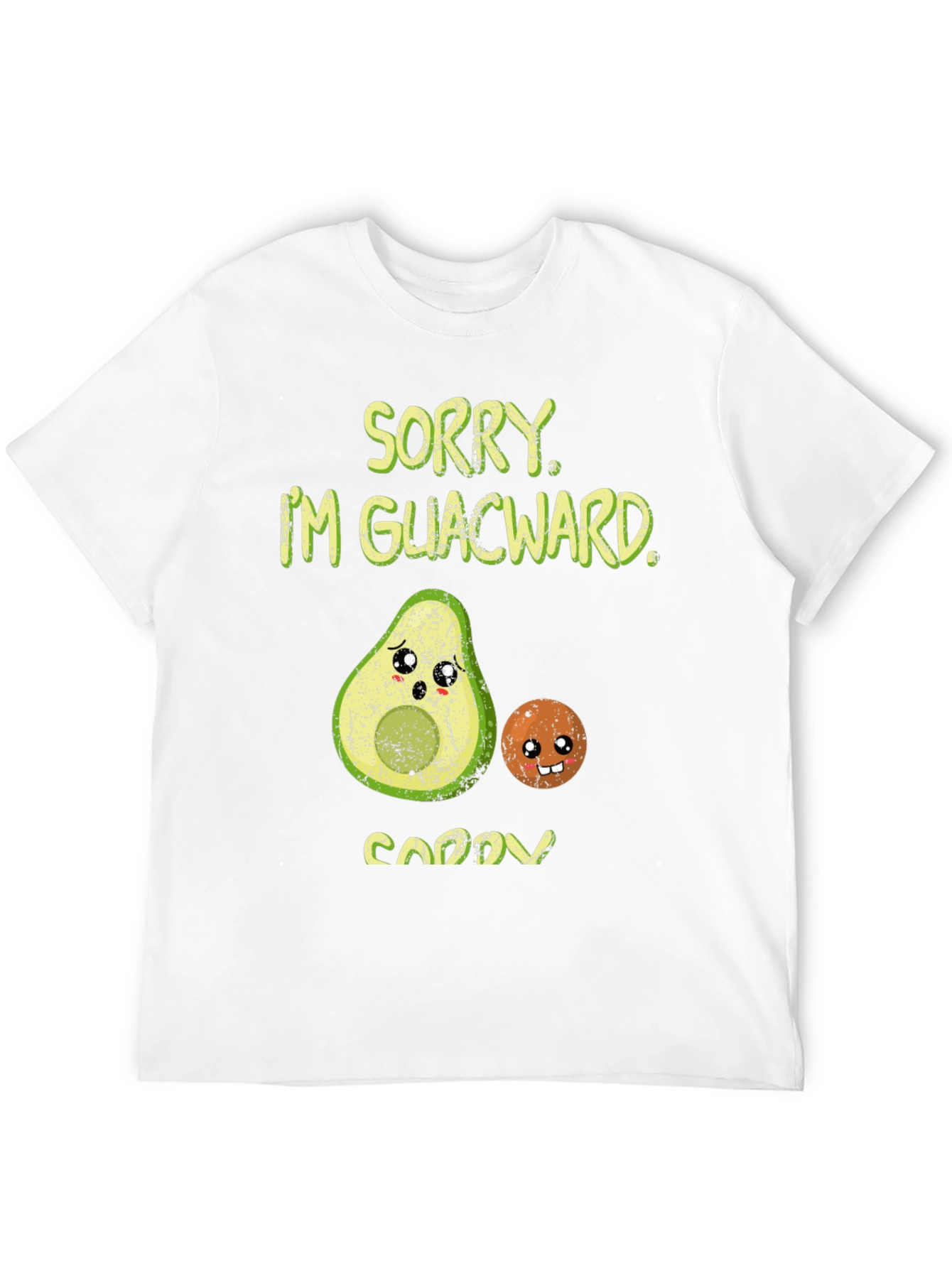 Sorry Im Guacward Avocado T-Shirt