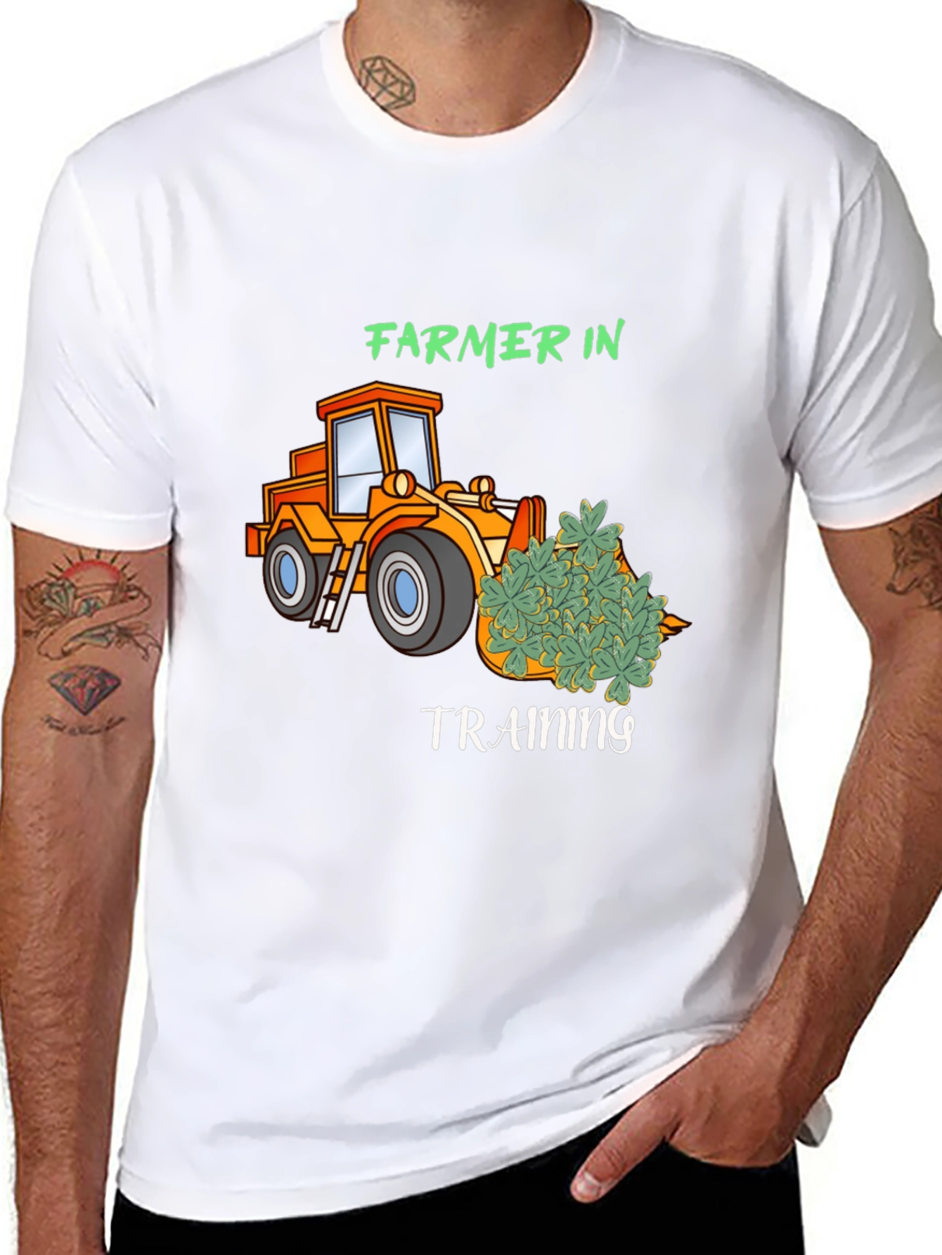Farmer in Training Graphic T-Shirt