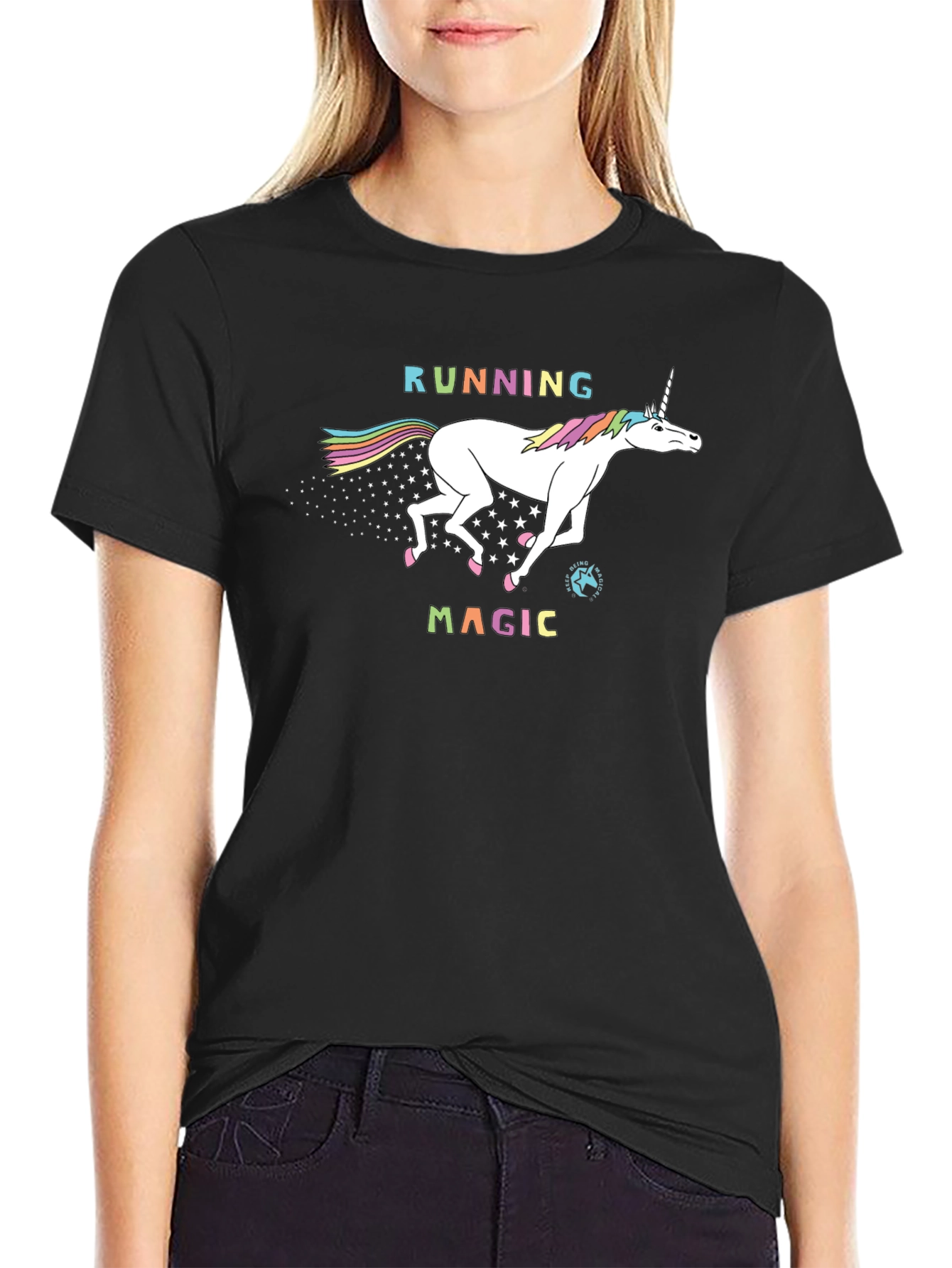 Unicorn Running Magic T-Shirt