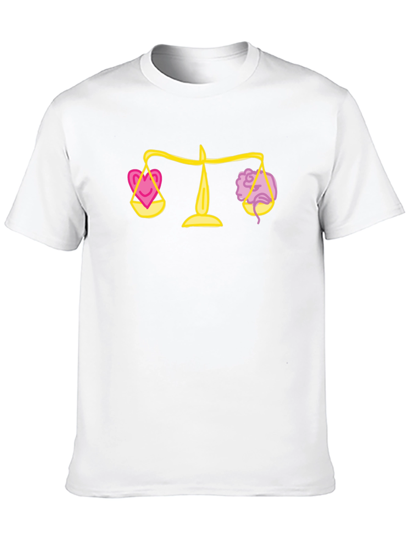 Balance Heart & Mind Black Graphic Tee