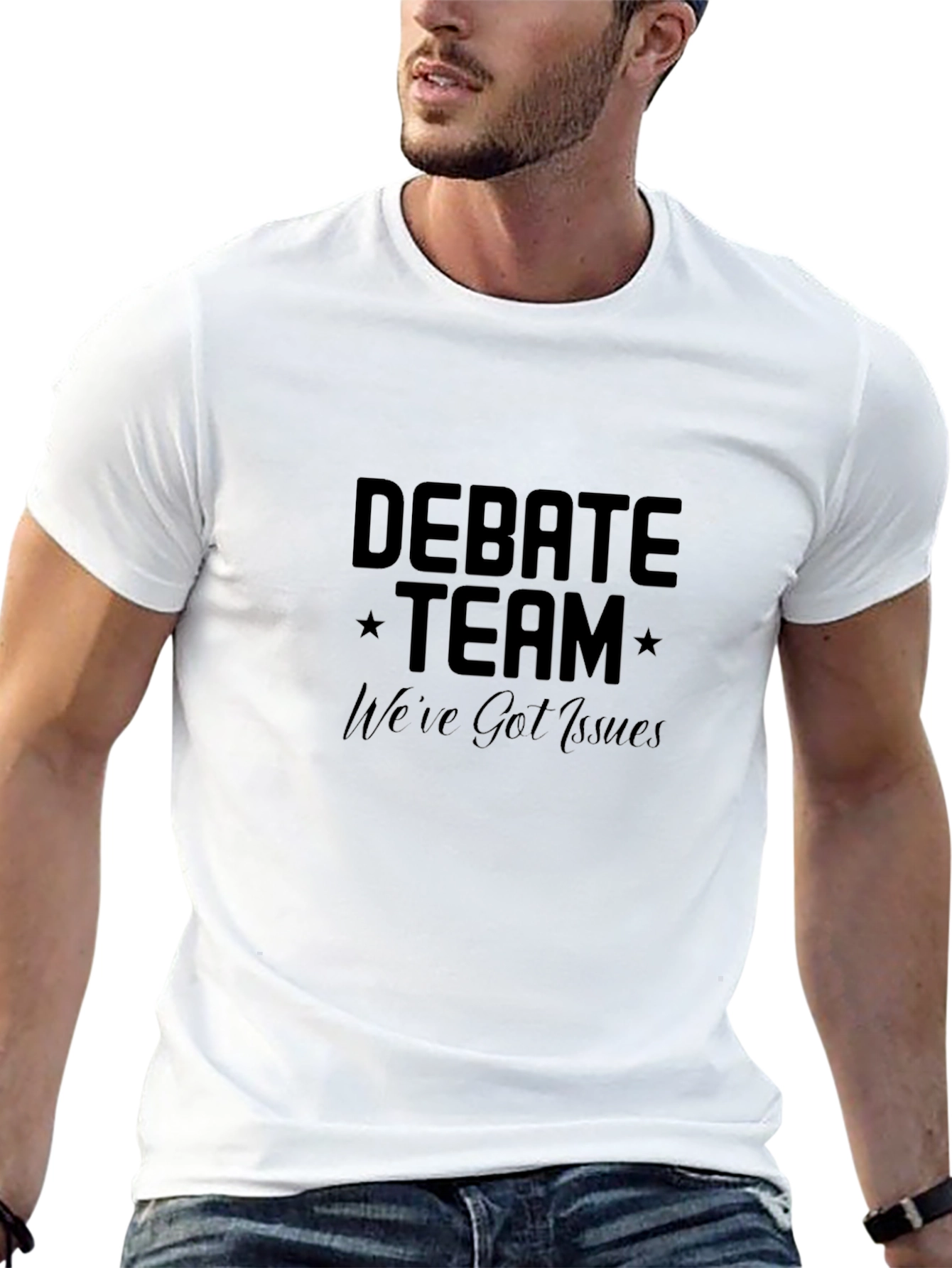 Debate Team Issues Black T-Shirt