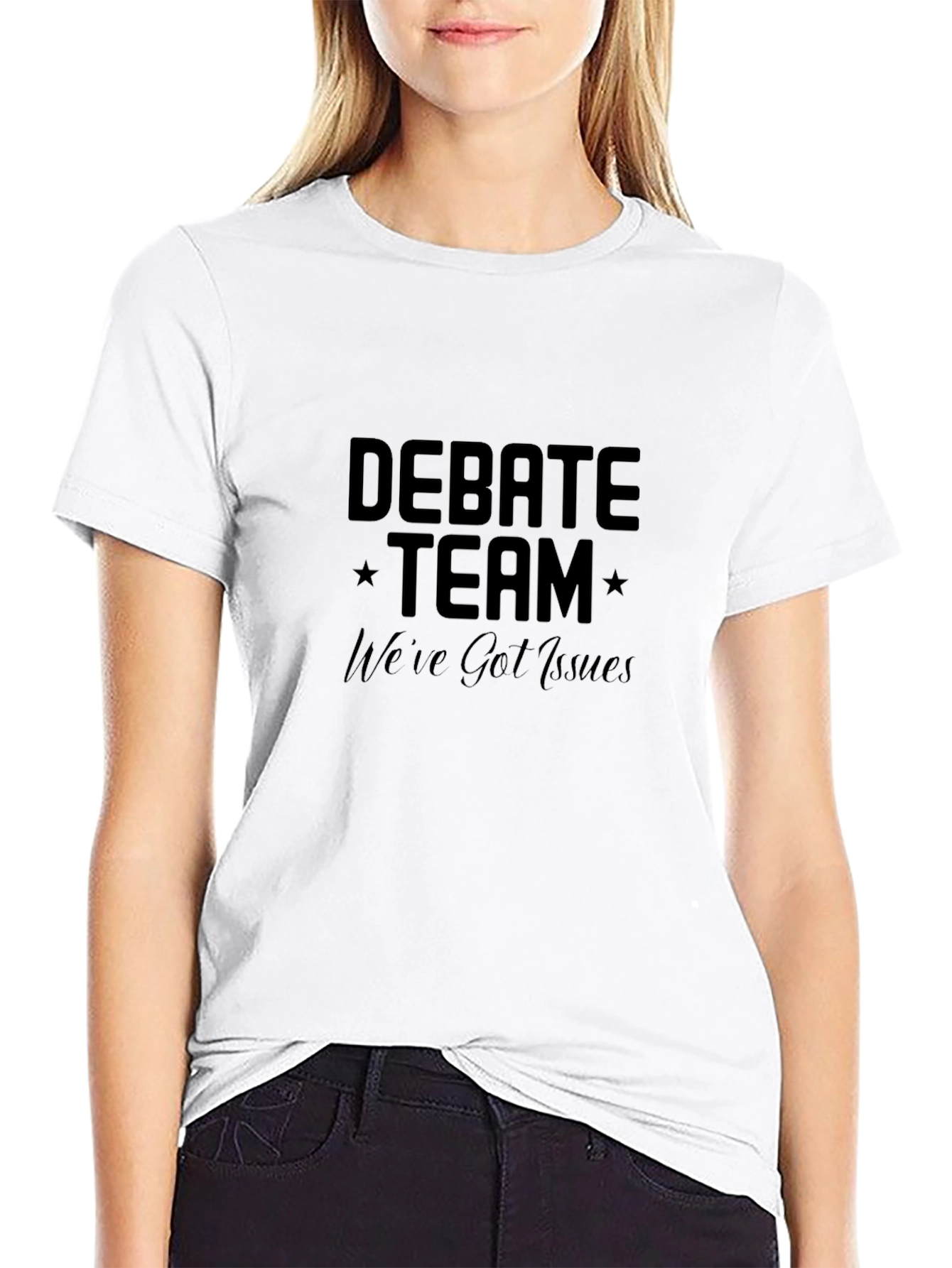 Debate Team Issues Black T-Shirt