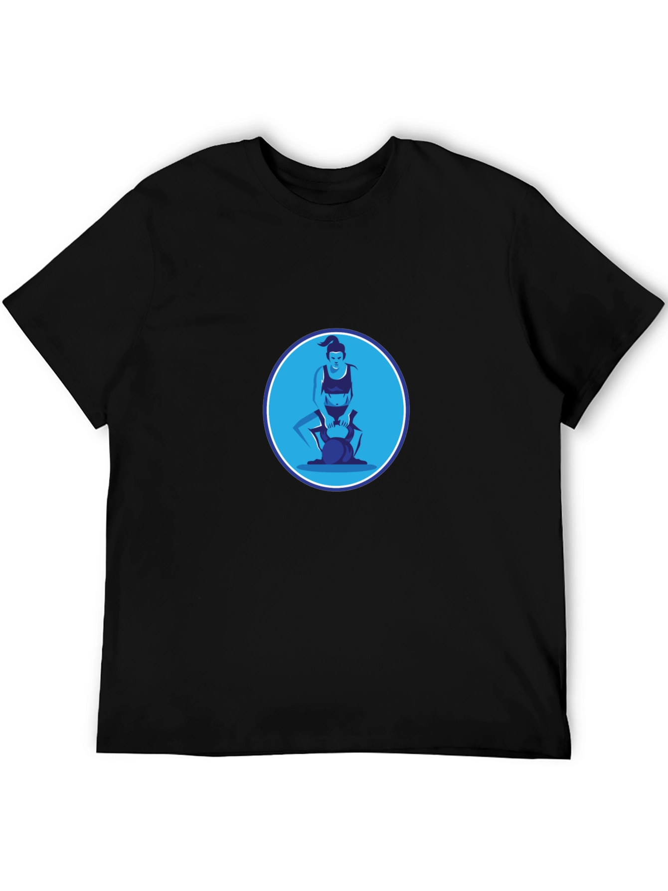 Workout Graphic Tee - Kettlebell Design