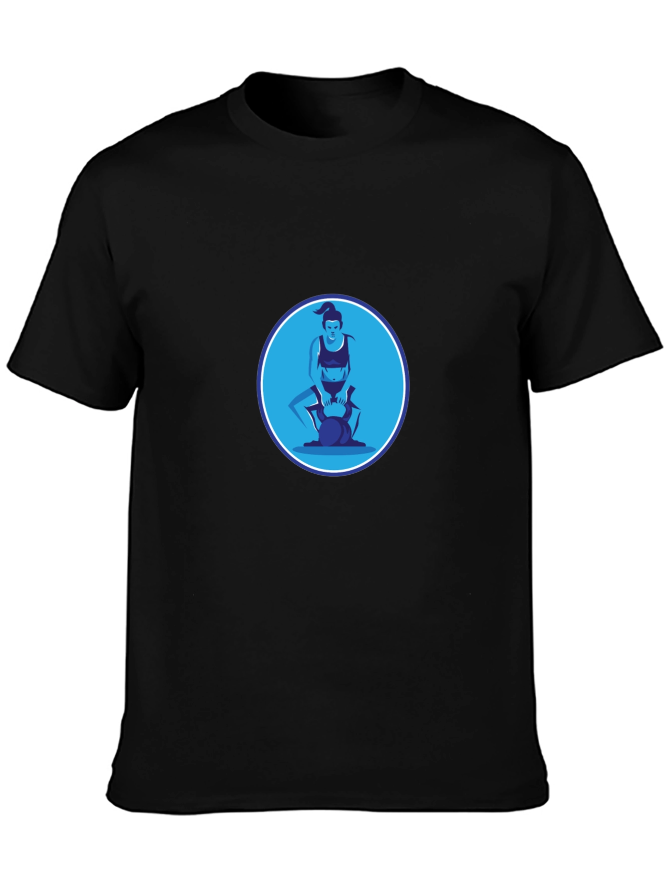 Workout Graphic Tee - Kettlebell Design