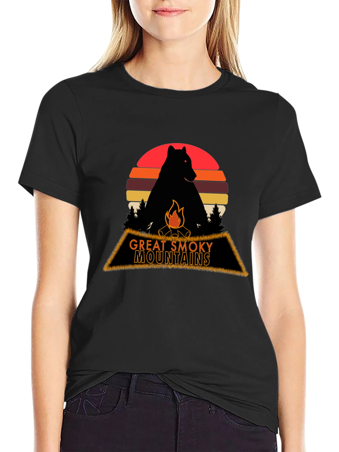 Great Smoky Mountains Bear T-Shirt