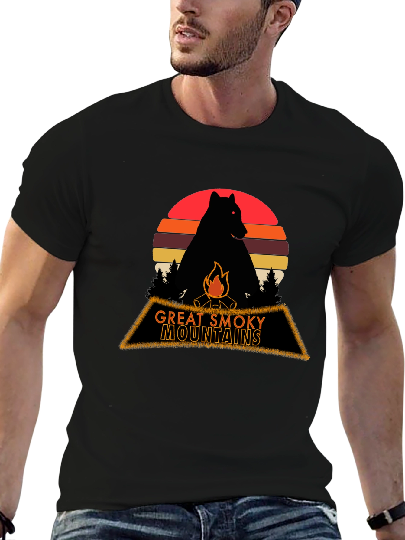 Great Smoky Mountains Bear T-Shirt