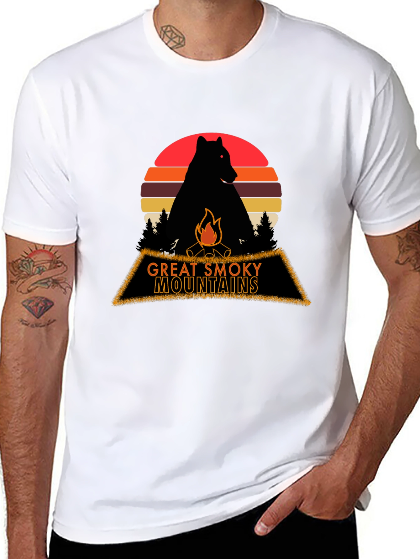 Great Smoky Mountains Bear T-Shirt