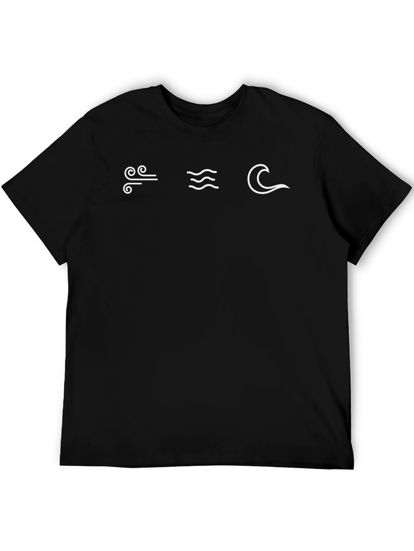 Wind Water Wave Graphic Tee - Surfer Shirt