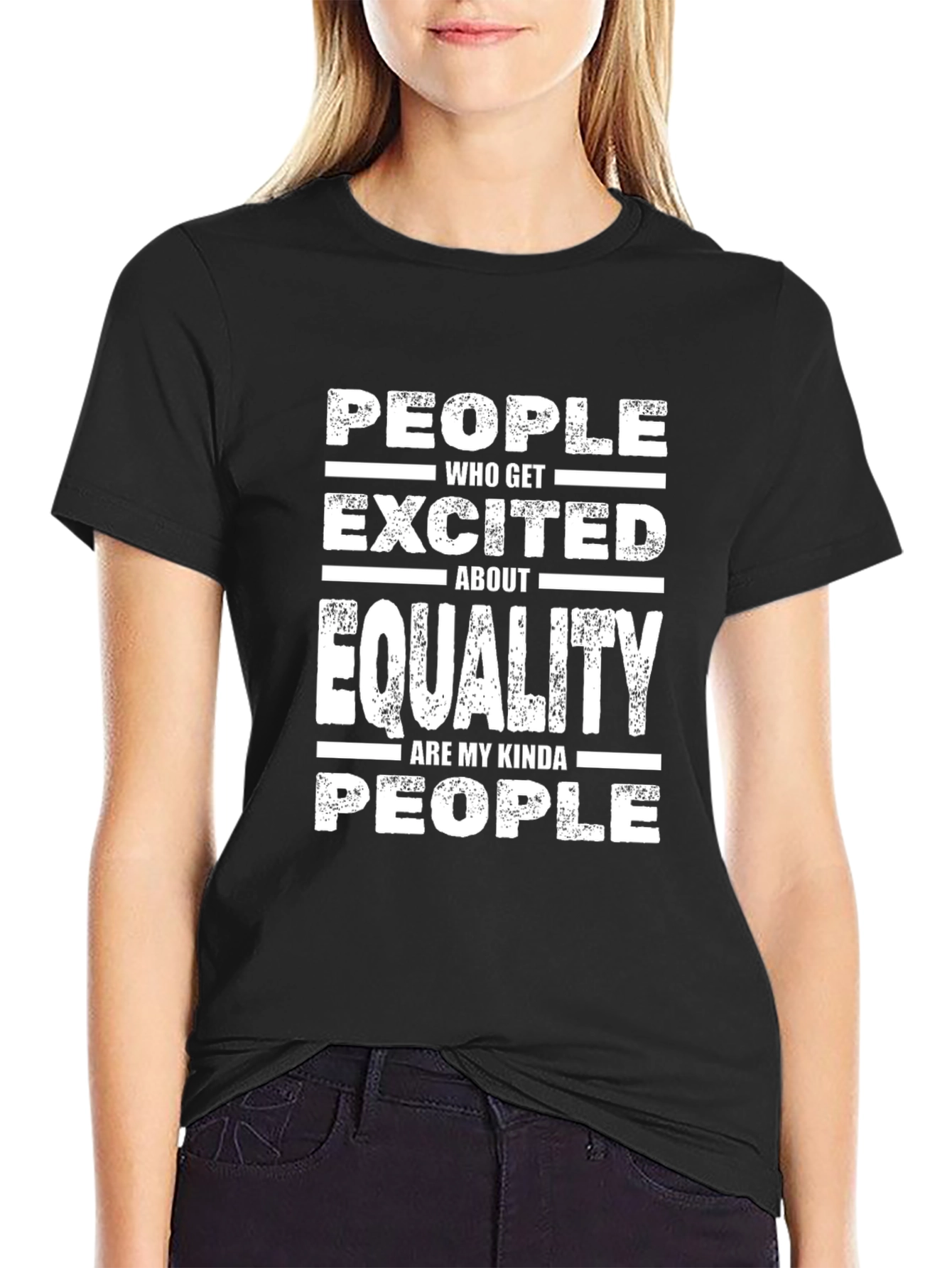 Equality Advocate T-Shirt: People Who Get Excited