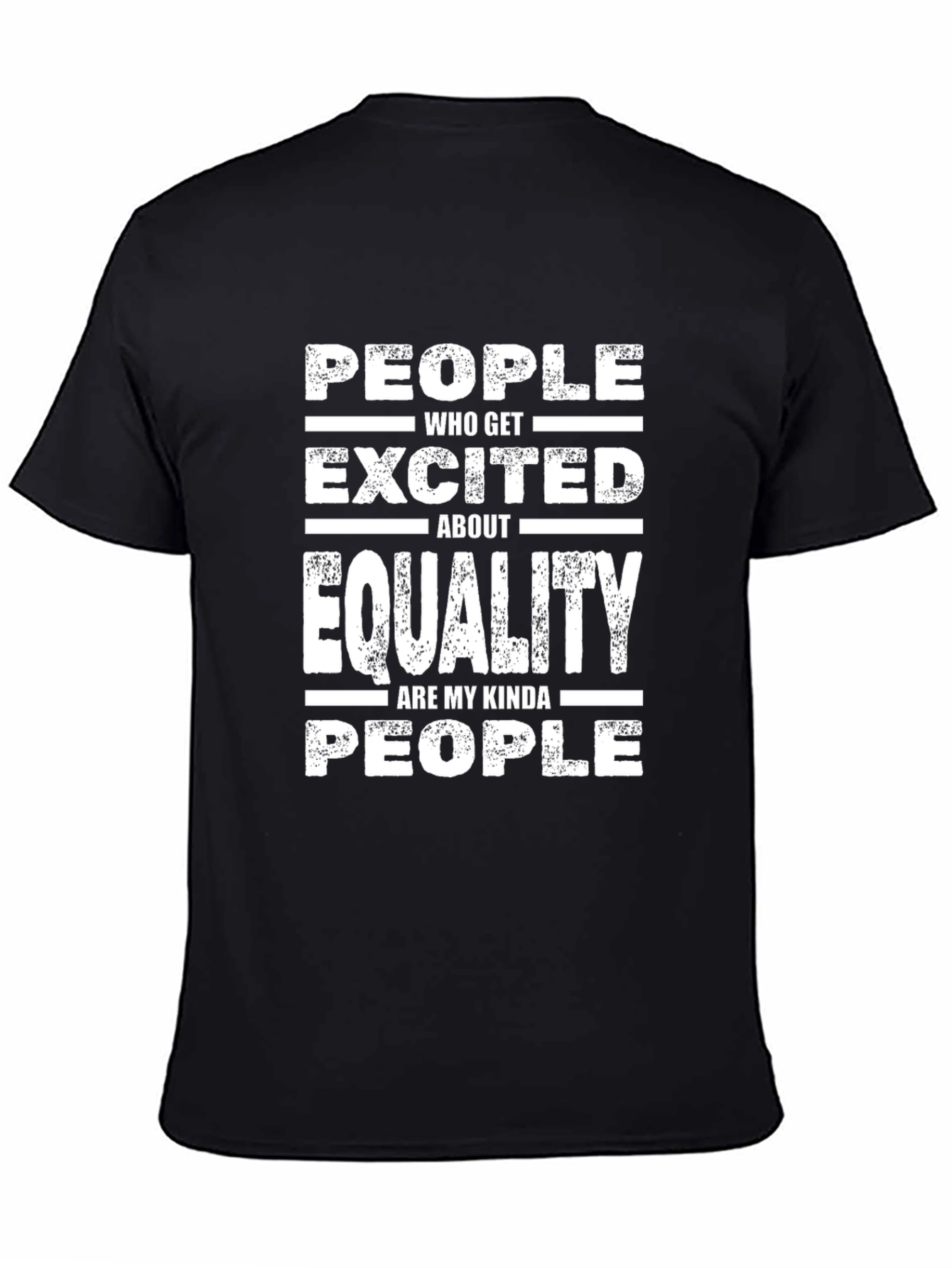 Equality Advocate T-Shirt: People Who Get Excited