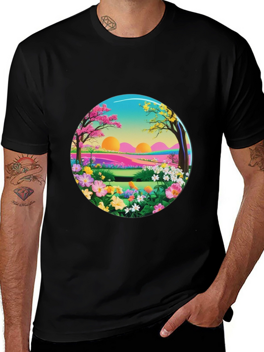 Nature Landscape Graphic Tee